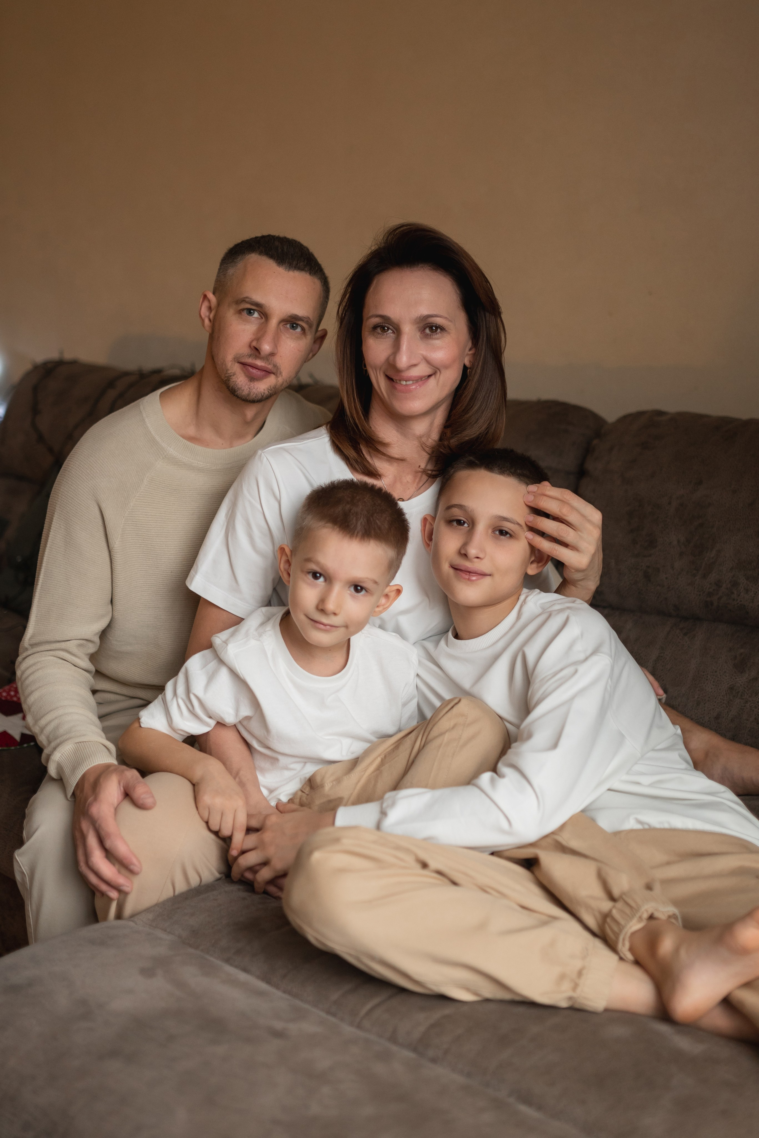 Оксана Сергей Ваня и Егор. Семейный фотограф Ирина Сгибнева