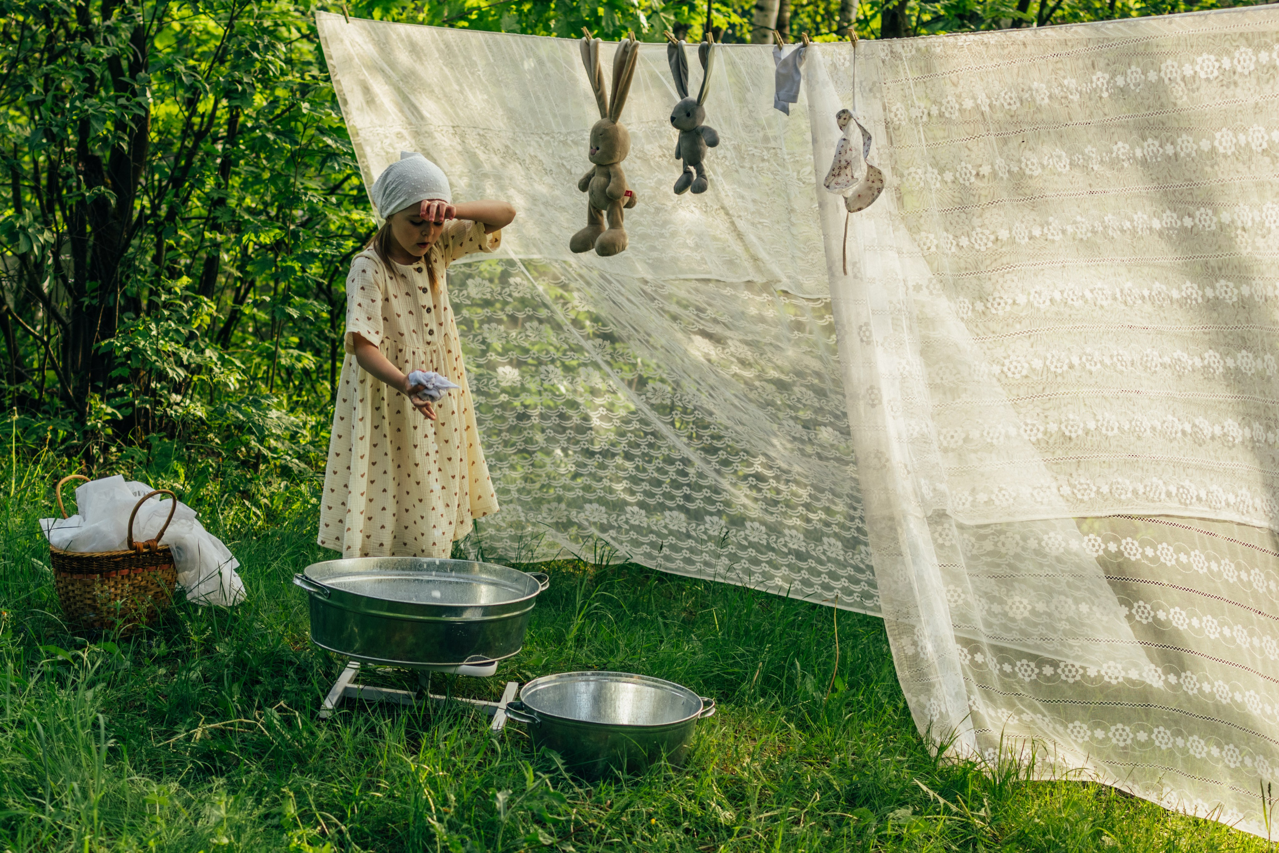 Большая стирка Дарья и Мария. Фотограф Ирина Панина