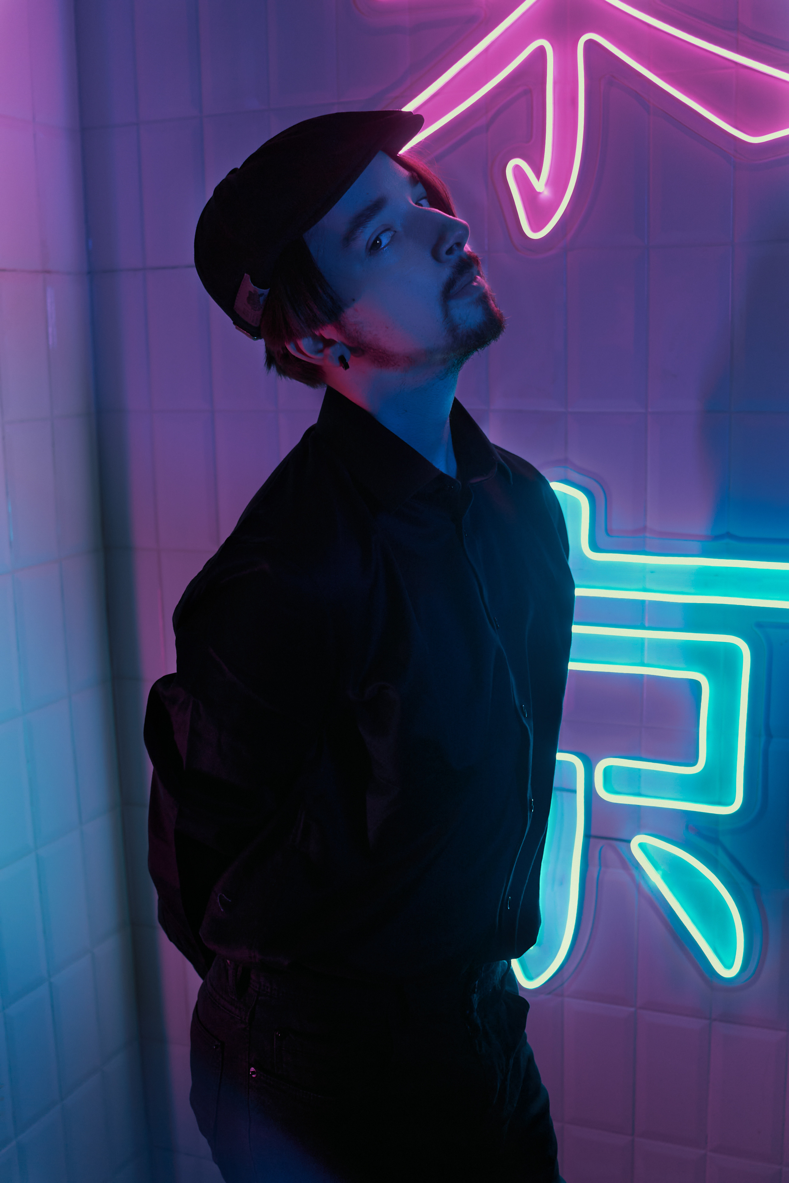 Студийная съемка. Саша Лампочкин. Портретный фотограф в Москве