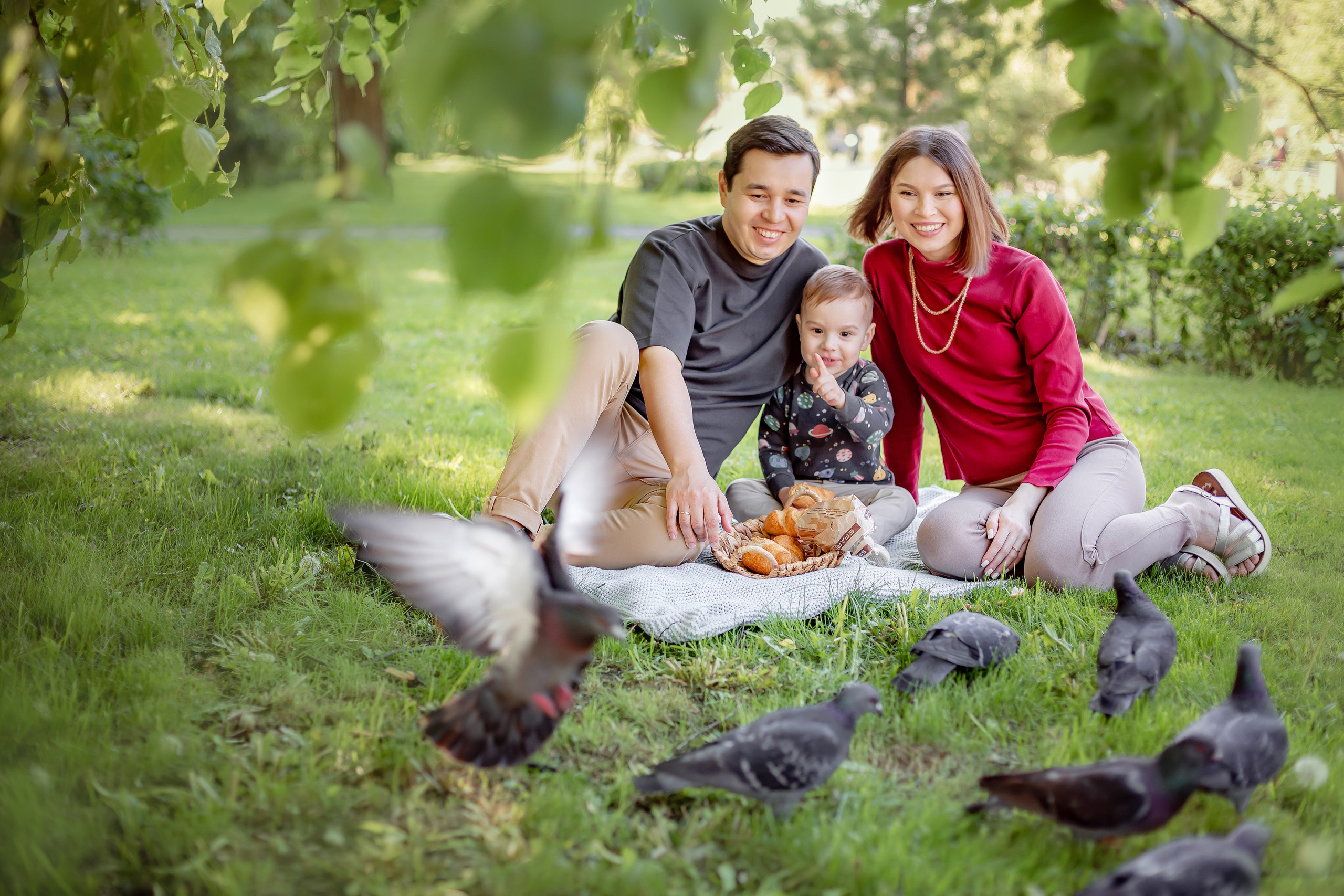 Семейная фотопрогулка. Мила Дементьева семейный и детский фотограф Казань
