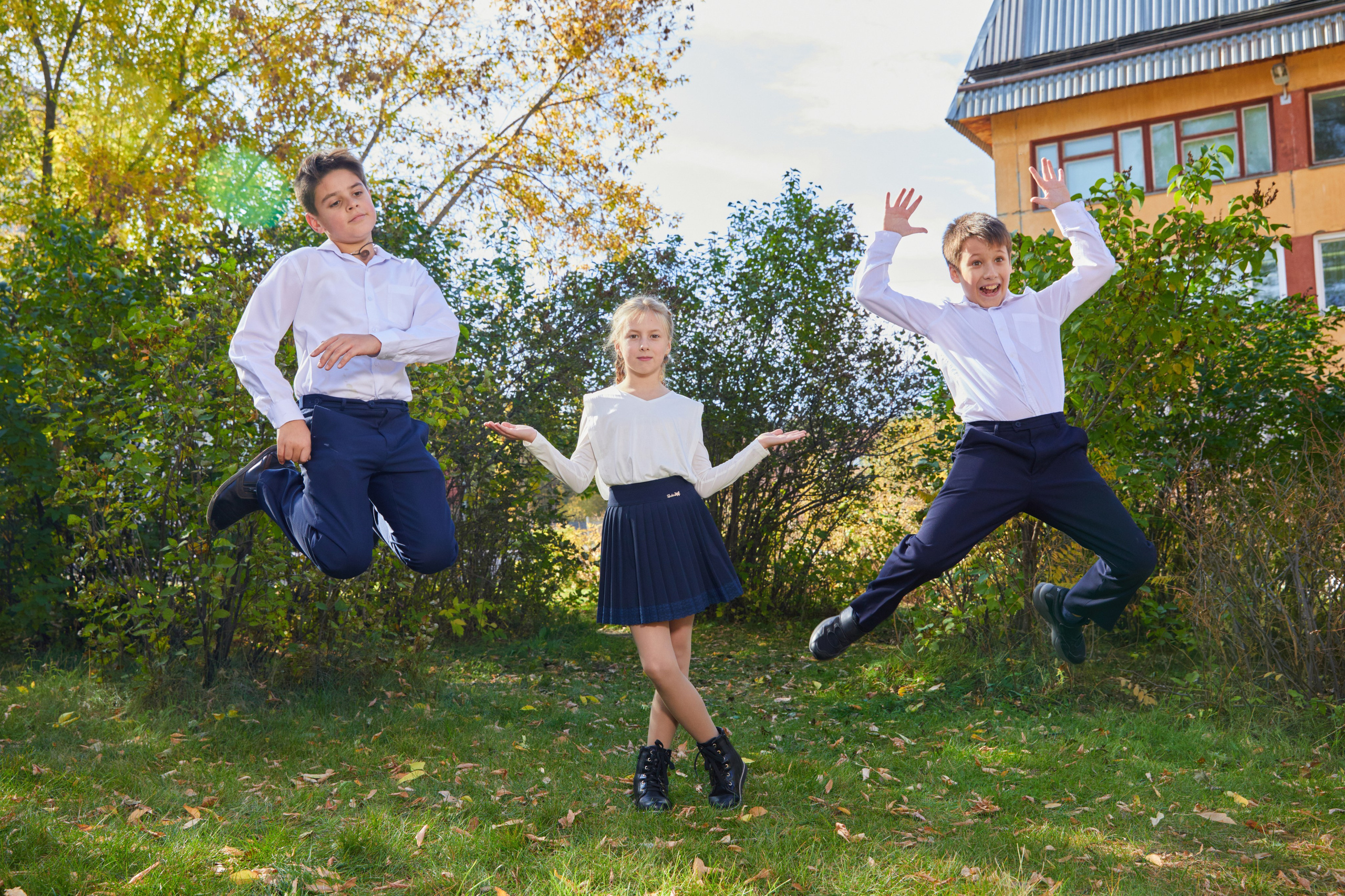 На природе с  начальной школой