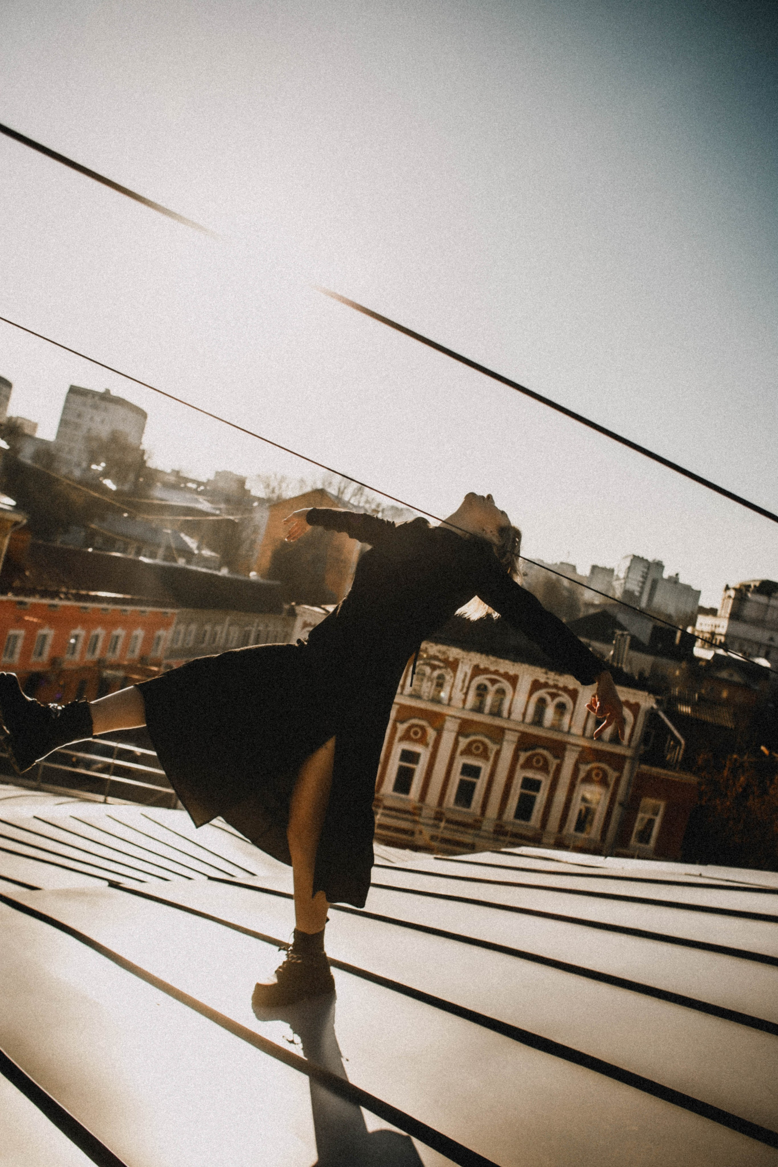 Кристи на крыше. Фотограф в Нижнем Новгороде