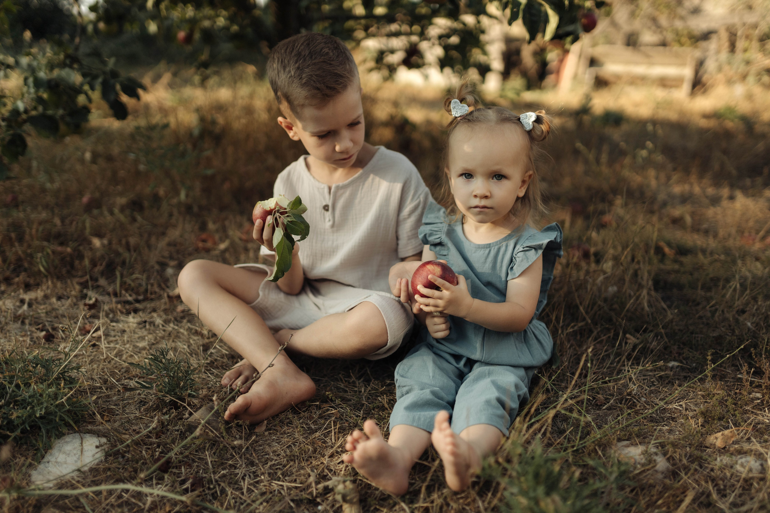 Когда мы с сестрой были маленькими…