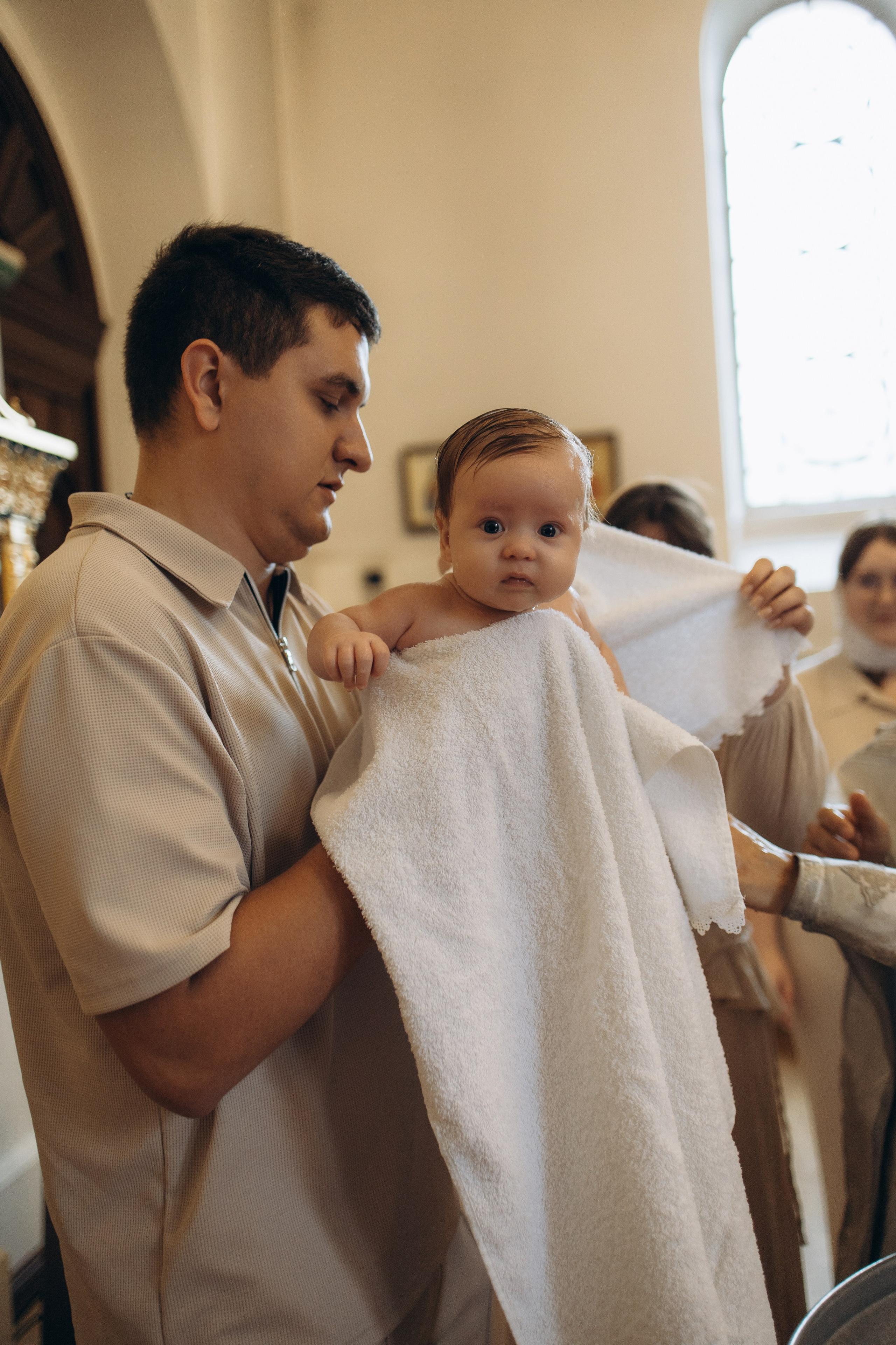 Крещение Александра. Самый теплый фотограф в Краснодаре Рябоконь Ксения