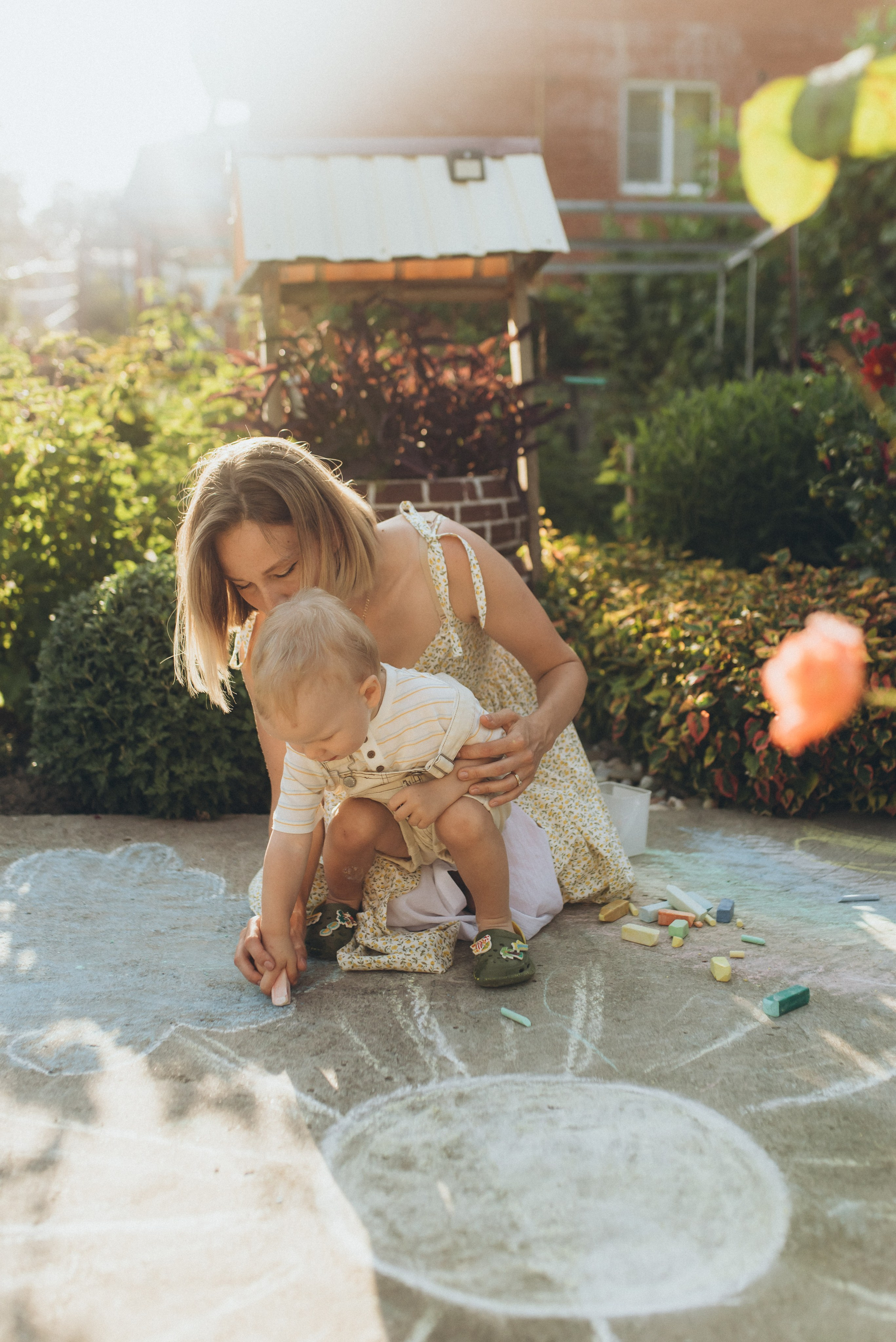 Домашняя семейная фотосессия пикник в Сочи. Фотограф в Сочи — Маргарита Поганова