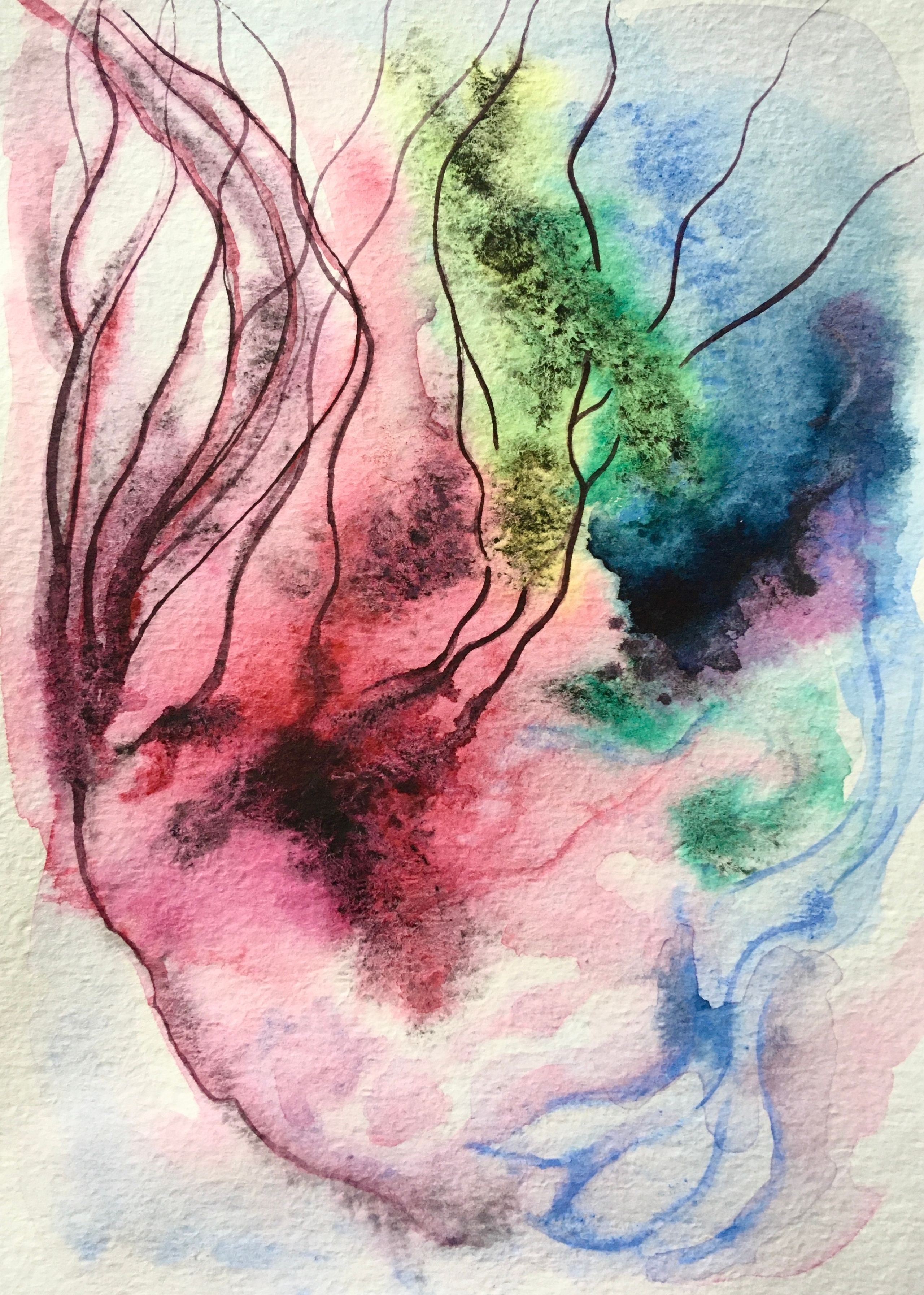 Watercolor. Современный художник Татьяна Зеленская