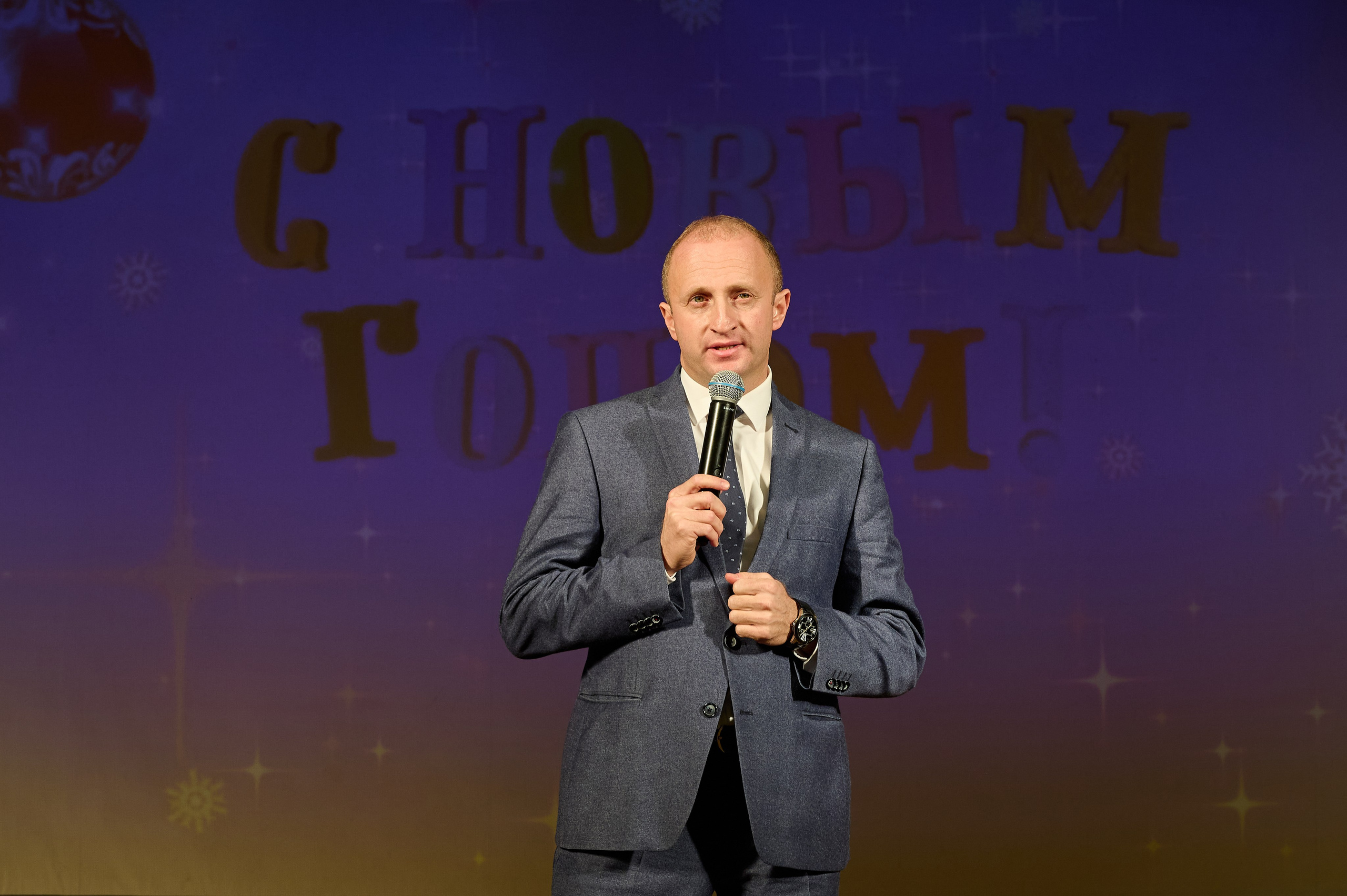 Новогодний концерт. Жизнь курорта Кабардинка в фотографиях