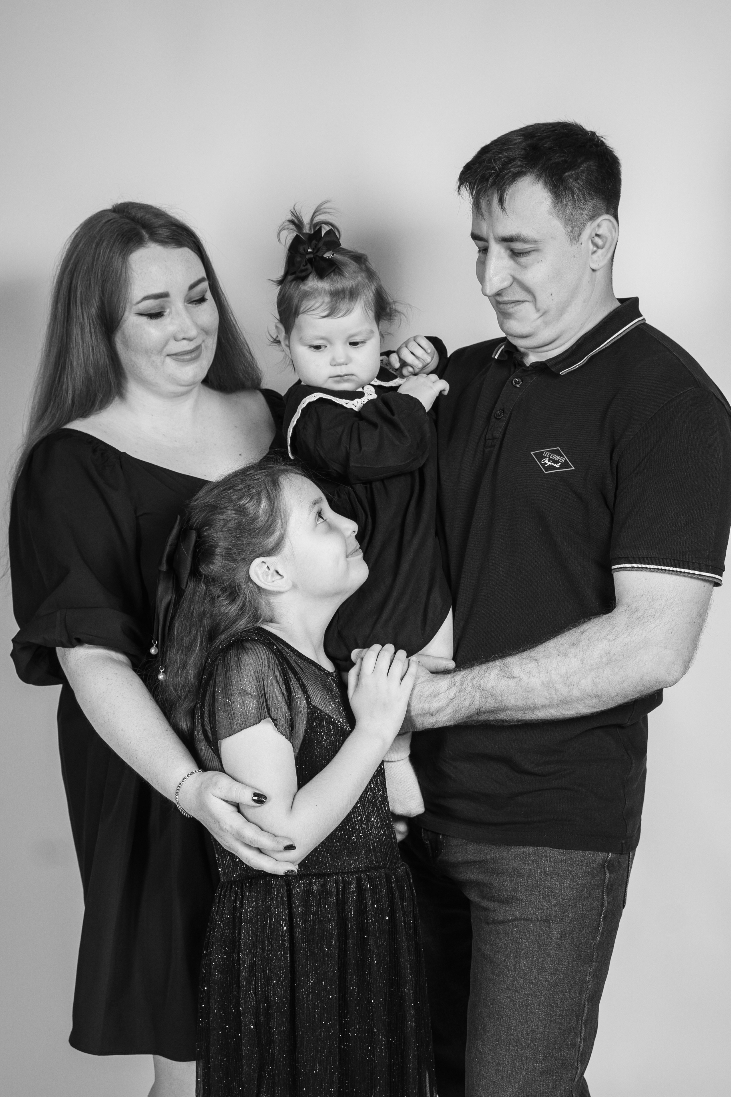 Семейная Елена, Андрей, Оля и Дима. Семейный и женский фотограф, контент фотосессия в Екатеринбурге