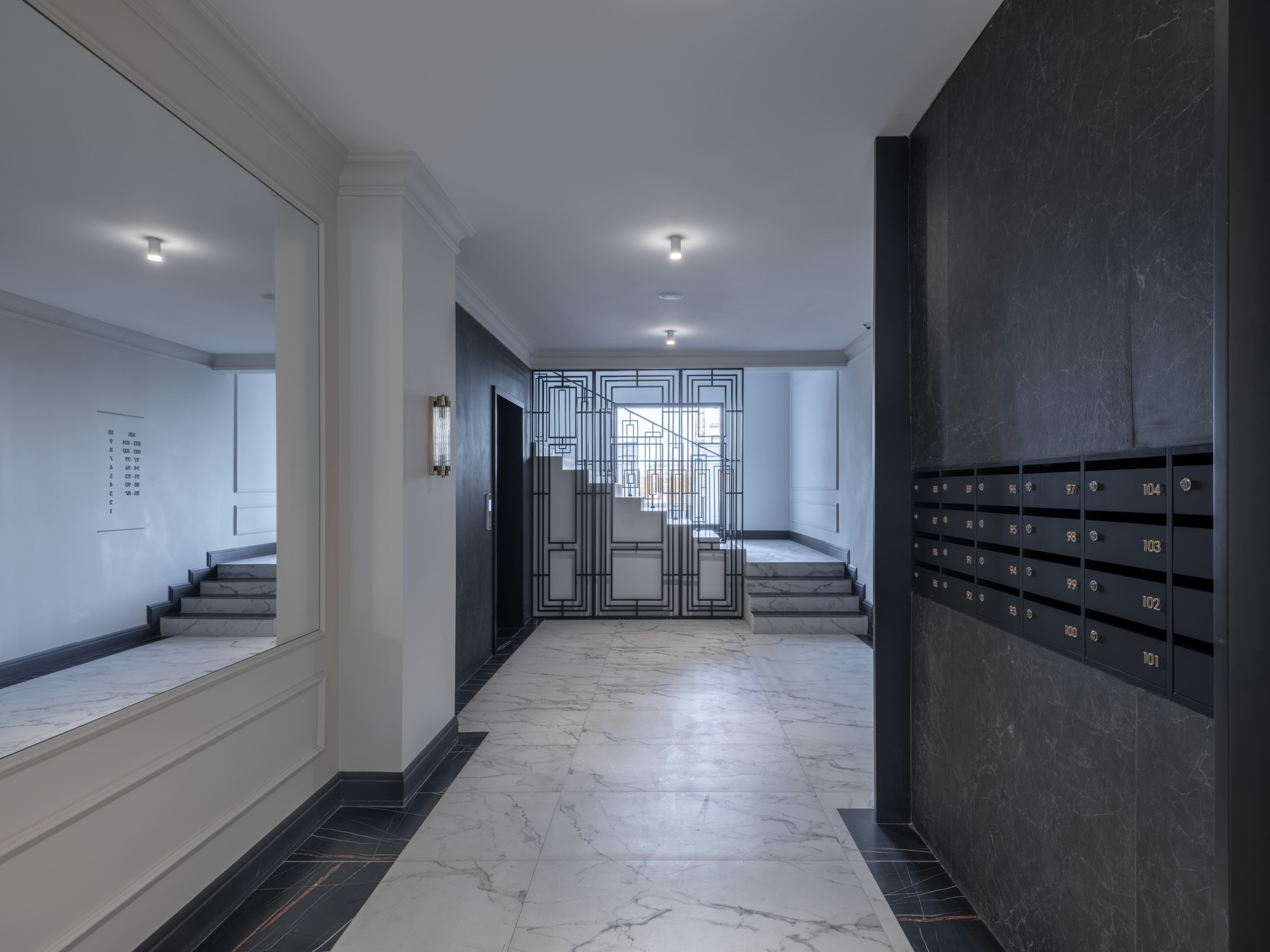 МОП в ЖК «На Некрасова» — Интерьерный фотограф Коваль Илья. Коваль Илья — Интерьерный и архитектурный фотограф