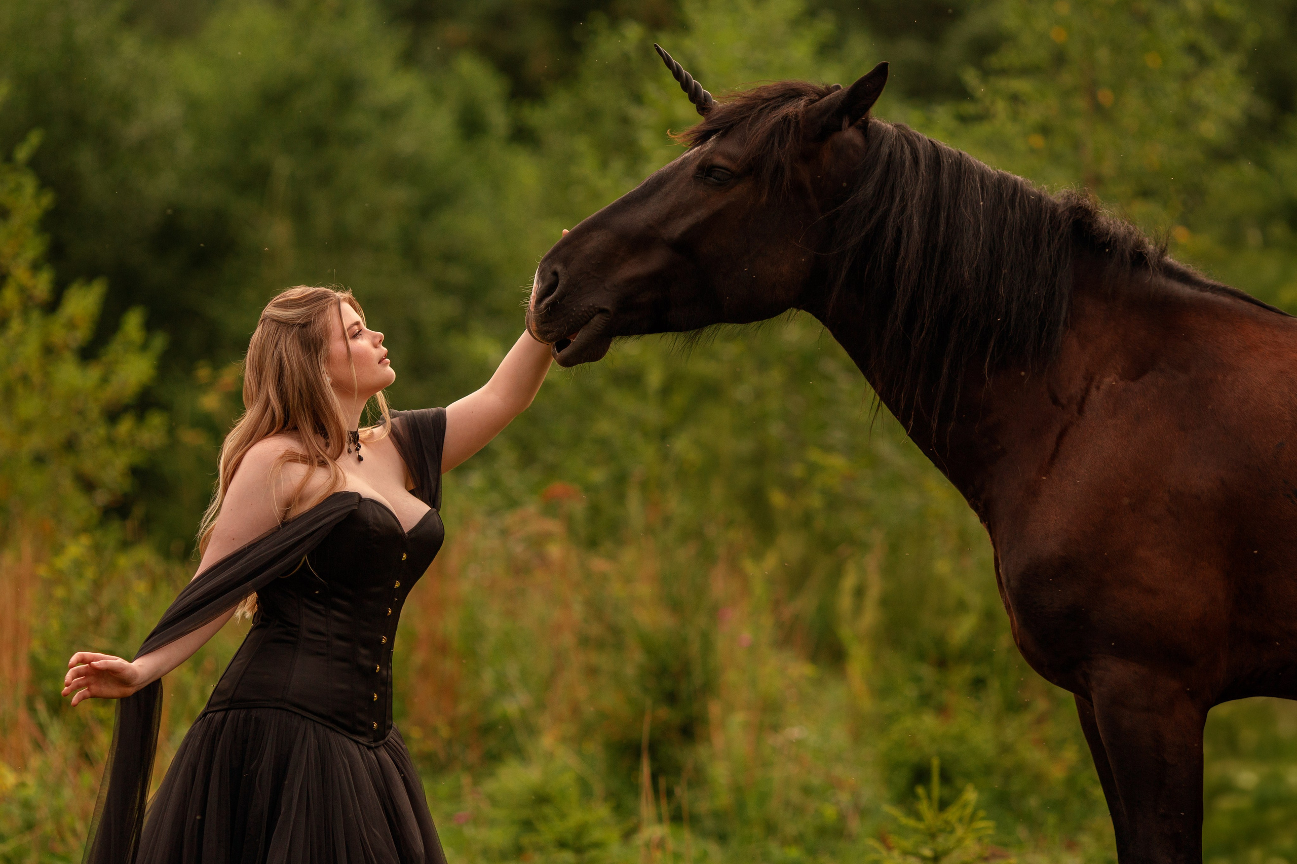 Фотосессия с единорогом