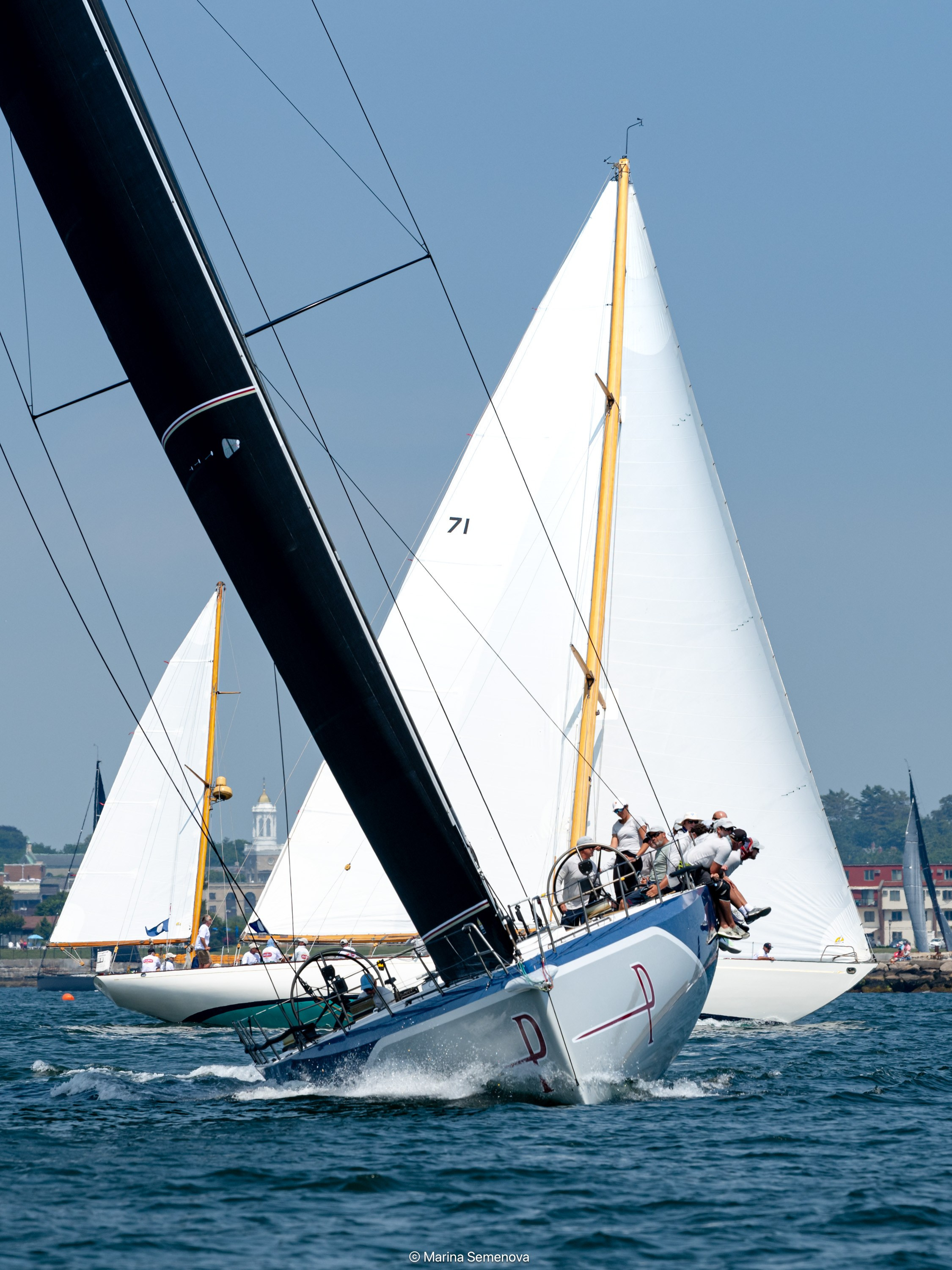 The lates shoot. Sailing Photographer Marina Semenova