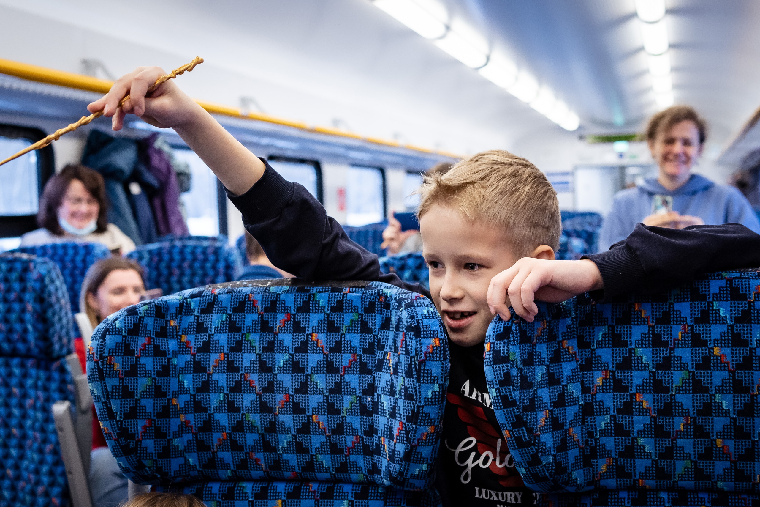 Hogwarts Express. Семейный фотограф Варвара Сорока в городе Москве