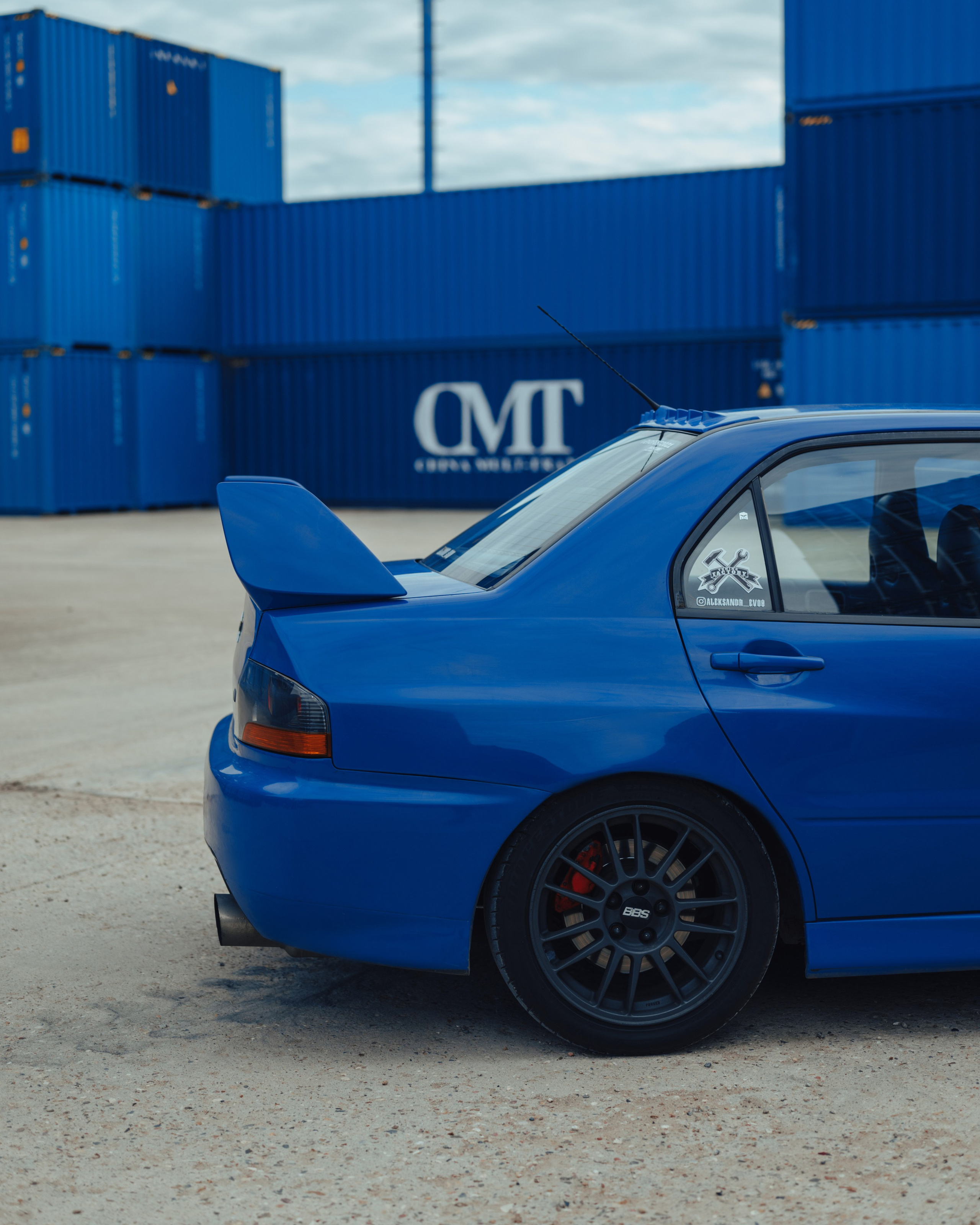 Mitsubishi Lancer Evo VIII. DeLorein