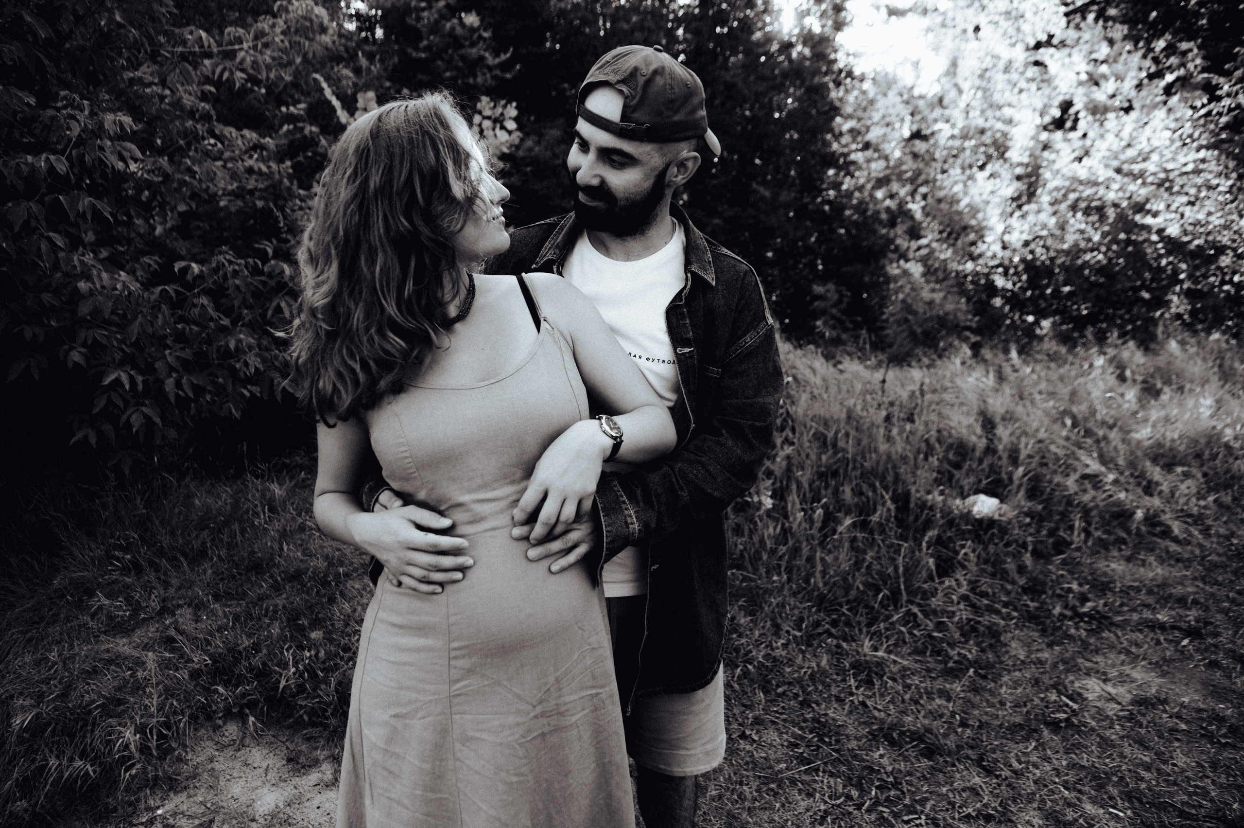 Лес.закат.Вика и Денис. Детский и семейный фотограф Катерина Мишина