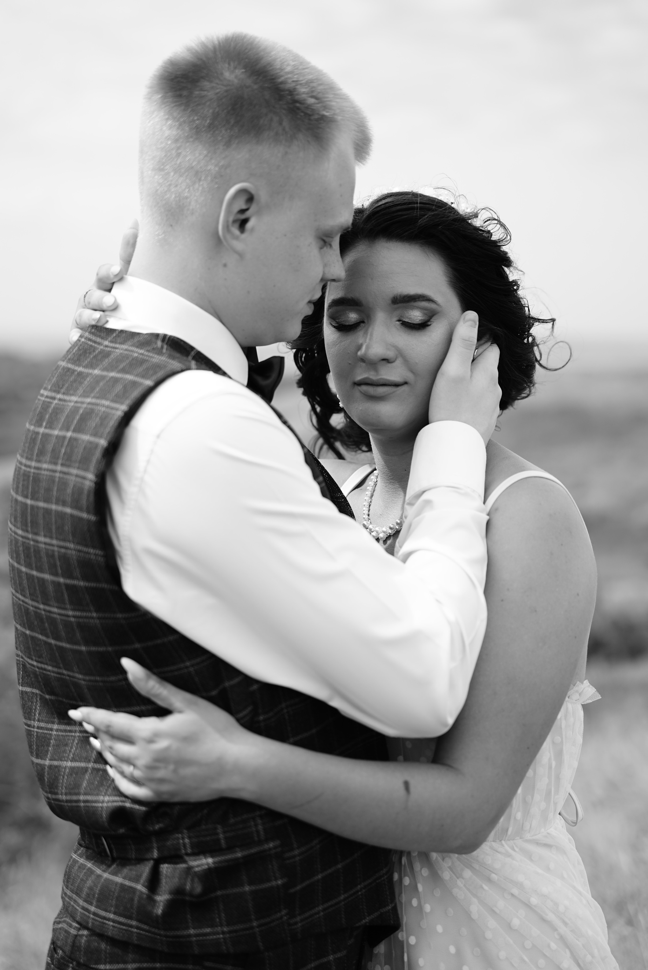 Антон и Маргарита чб. Свадебный фотограф в Самаре Анна Ковалева