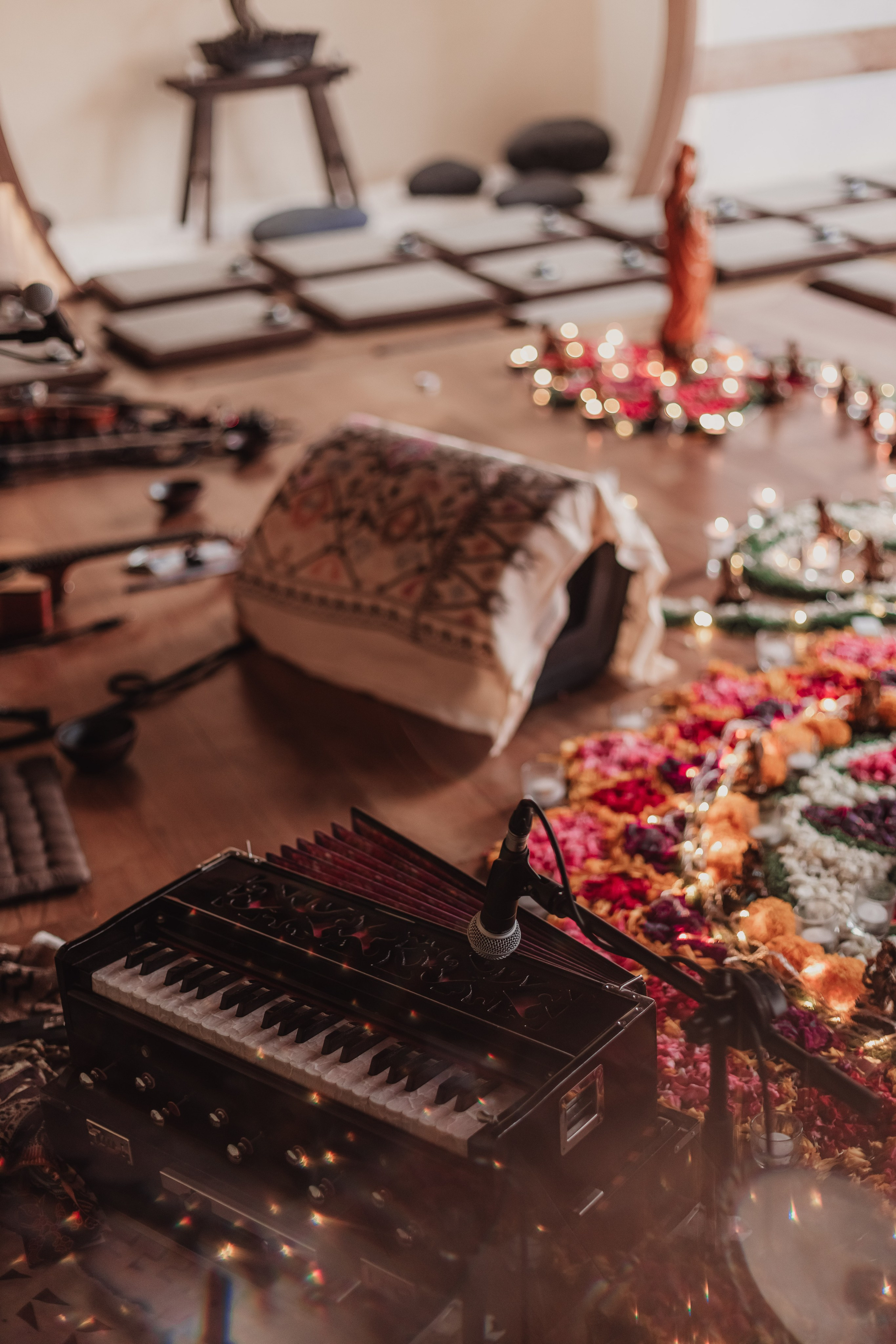 Navaratri w Bhakti Bliss at Dragon tea temple. Мариам Багдасарян