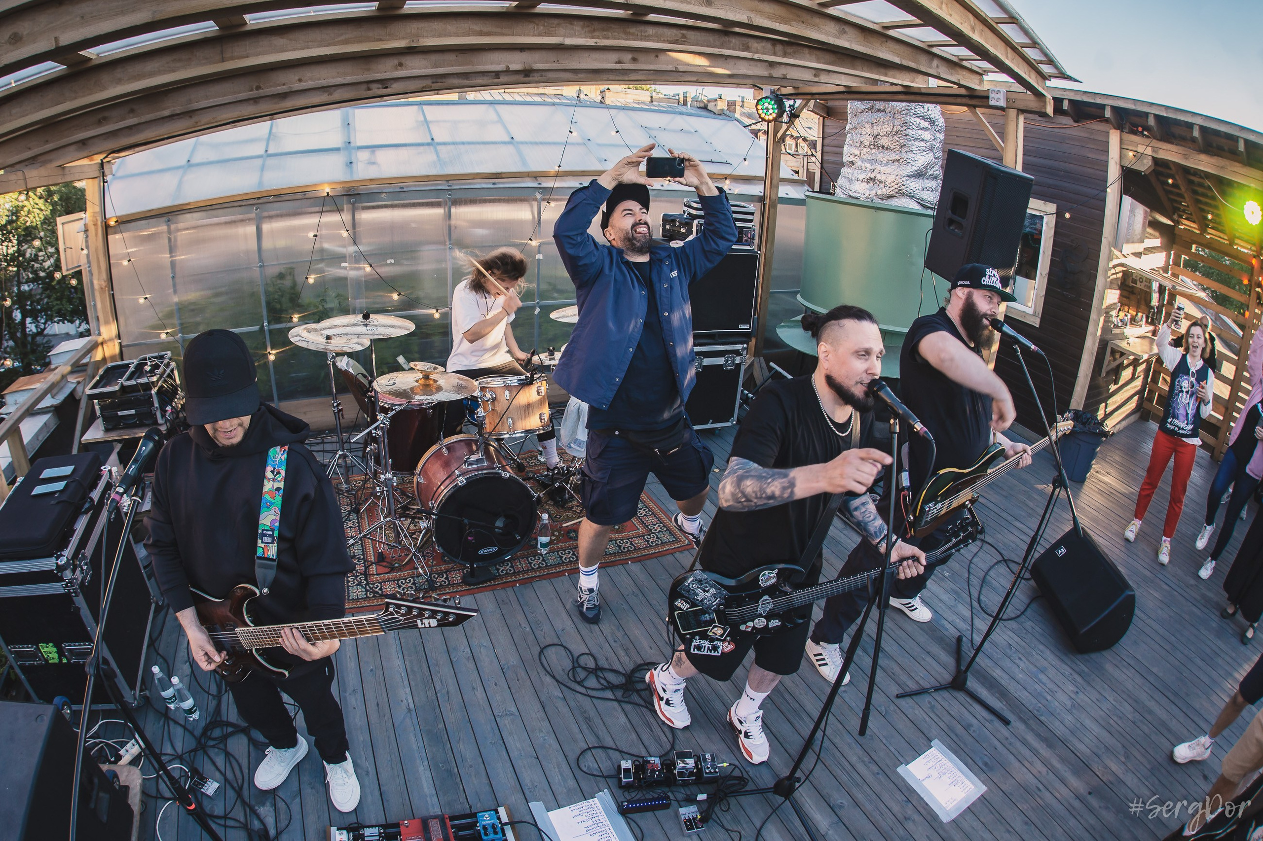 Гребля, Ласточка, концерт, крыша, Санкт-Петербург, 21.06.2024, СПб, SergDor, 21 июня 2024 года, #SergDor