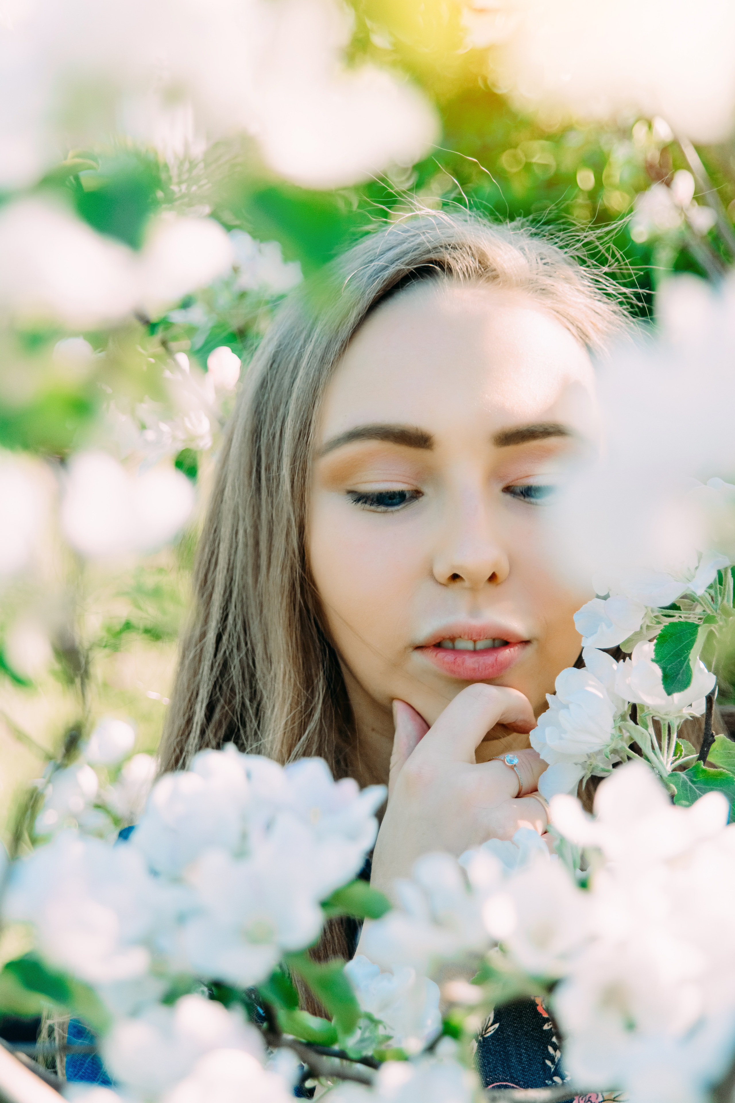 Портреты в яблони. Свадебный и семейный фотограф в Ижевске Романова Ольга