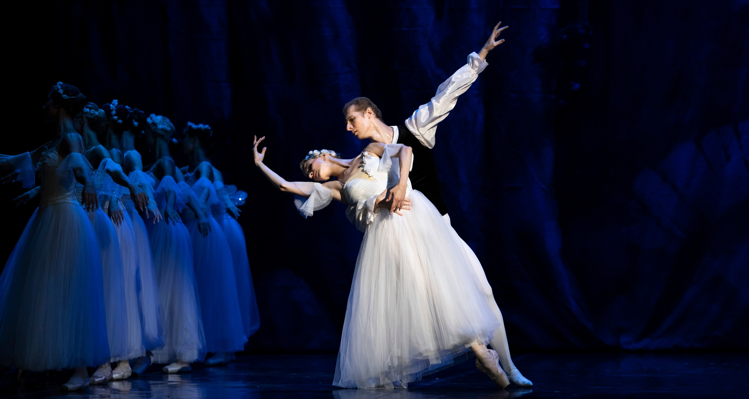 Шопениана театр САЦ для Летних балетных сезонов. Балетный фотограф Москва Майоров Николай