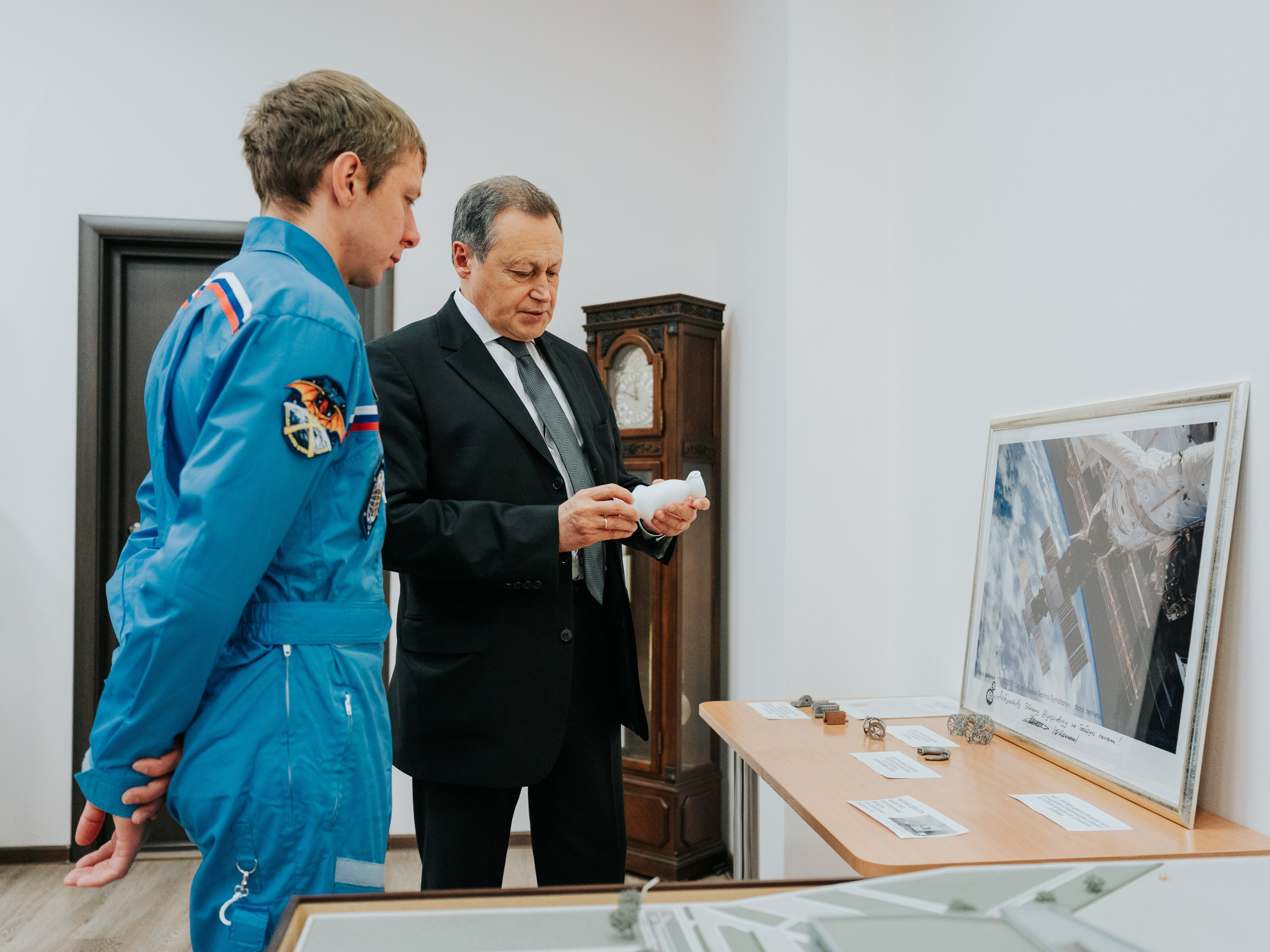 Визит космонавта Кирилла Пескова в СибГУ им. М. Ф. Решетнёва. Репортажный фотограф Красноярск