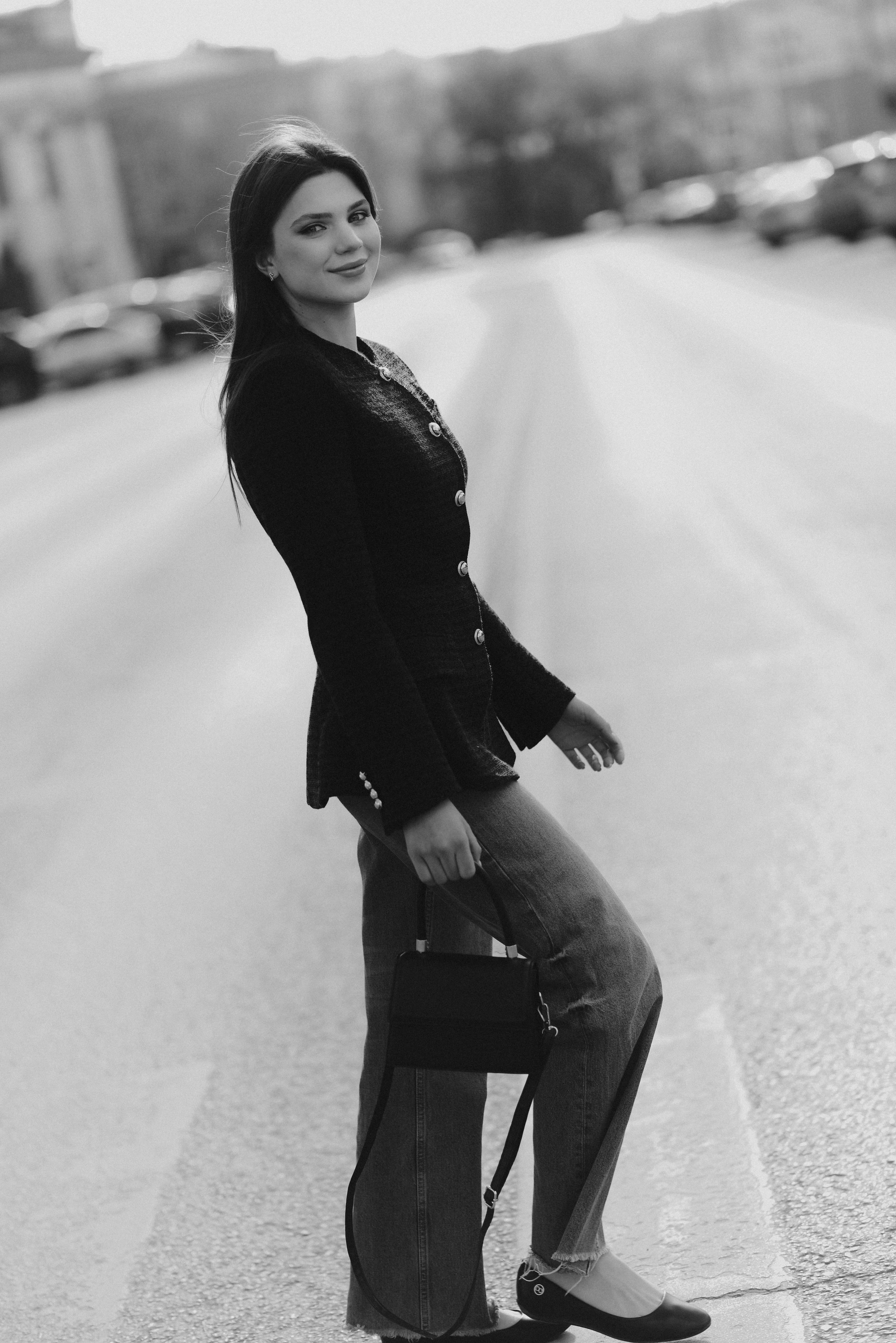 Street foto. Модель в Москве Екатерина Шаврина
