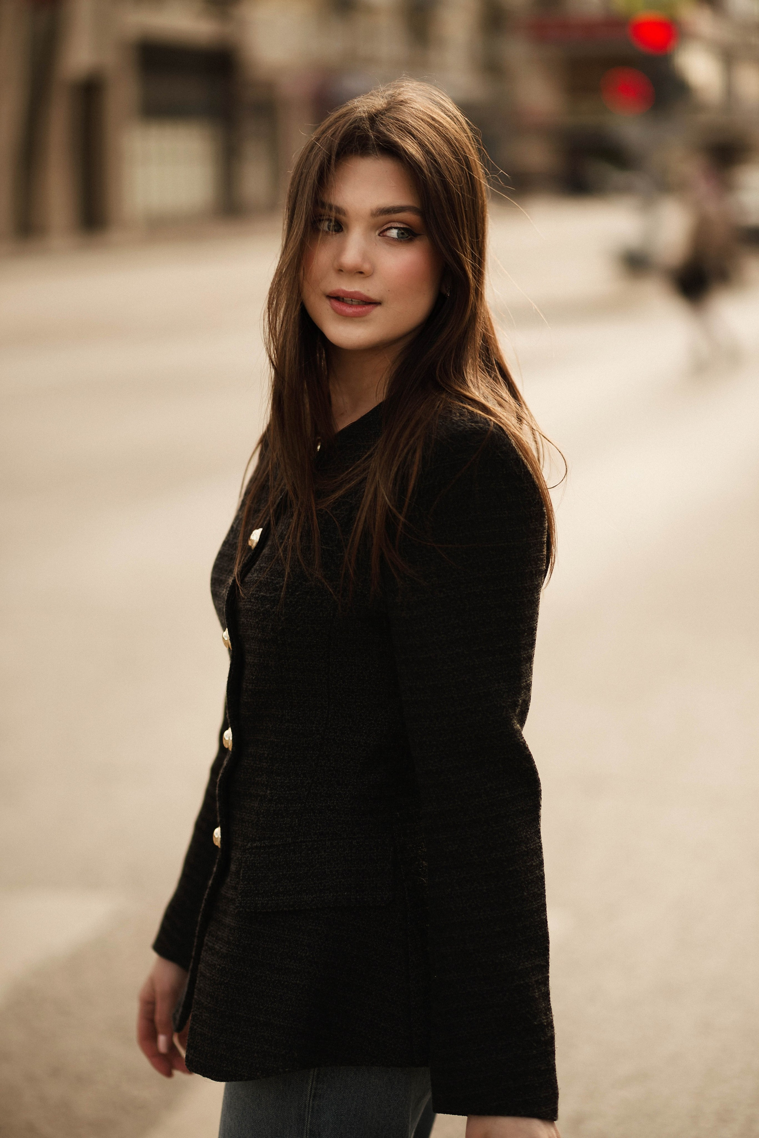 Street foto. Модель в Москве Екатерина Шаврина
