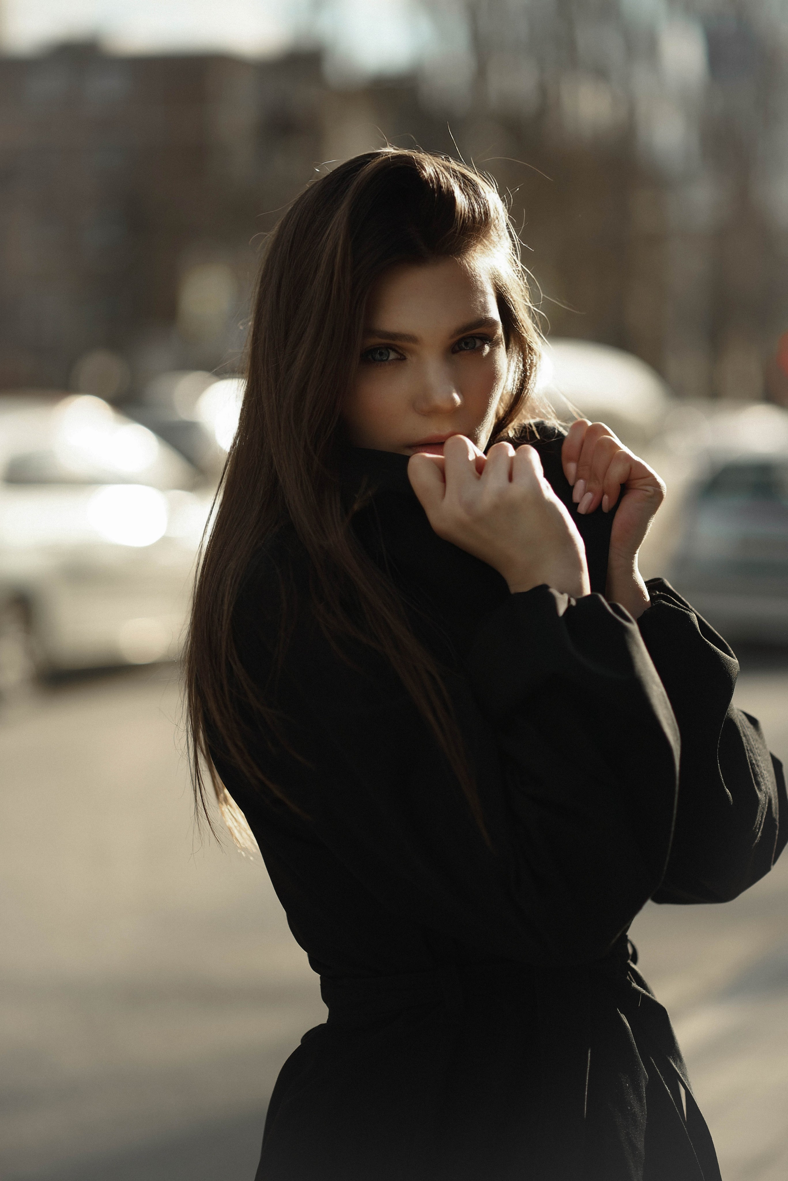 Street foto. Модель в Москве Екатерина Шаврина