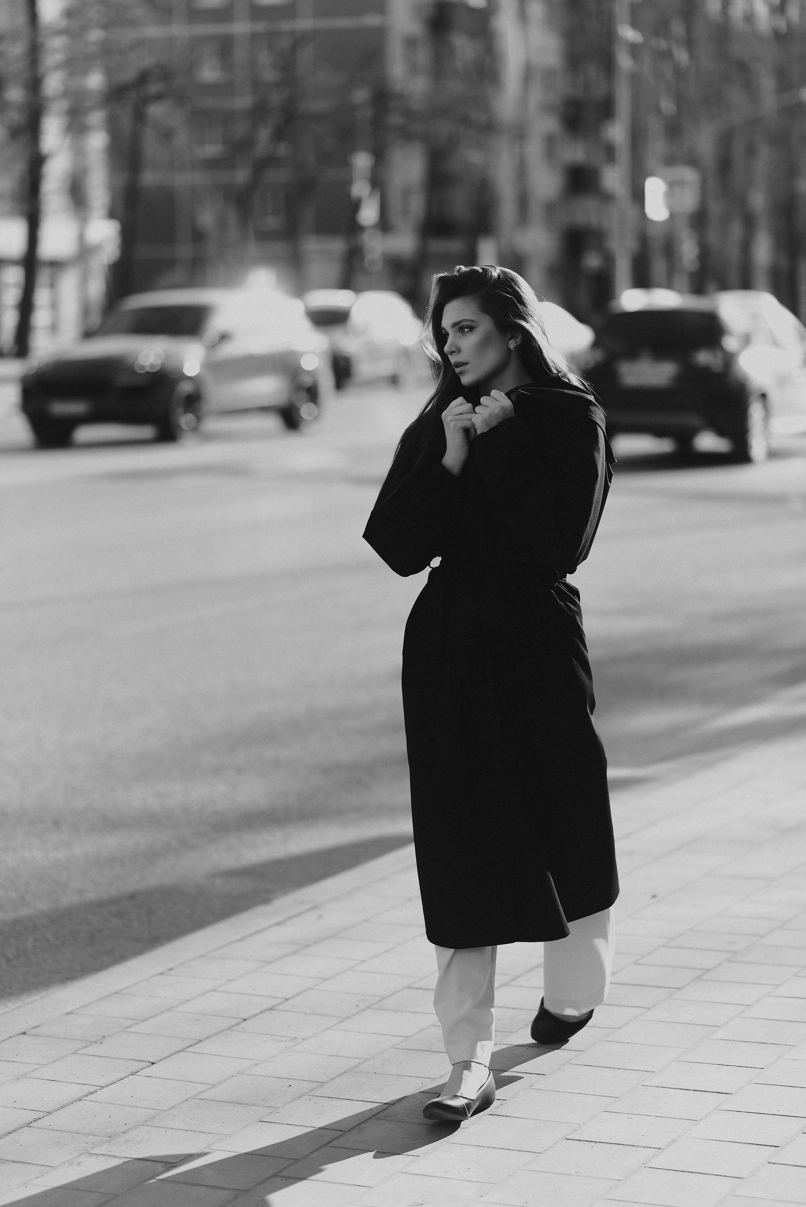 Street foto. Модель в Москве Екатерина Шаврина