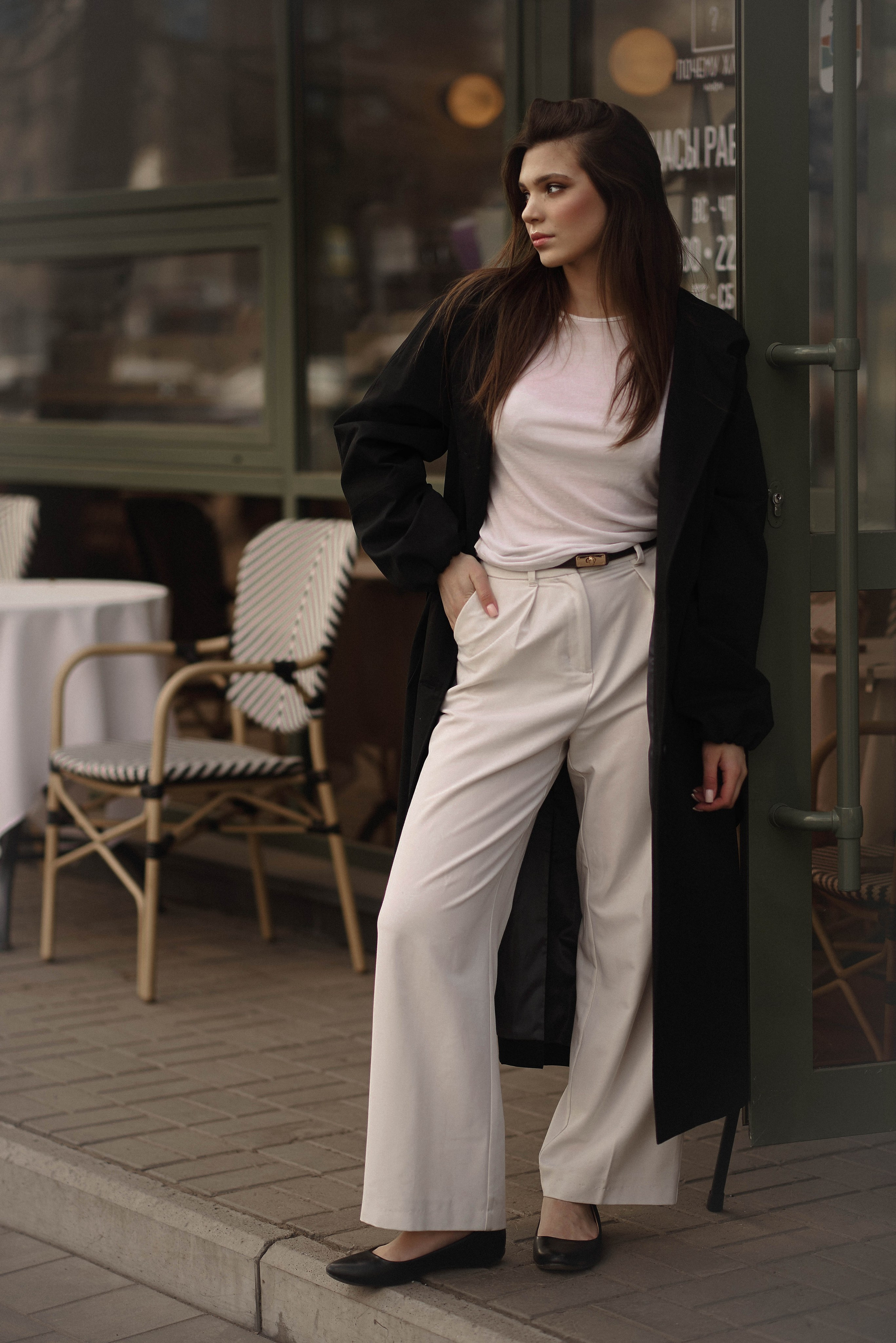 Street foto. Модель в Москве Екатерина Шаврина