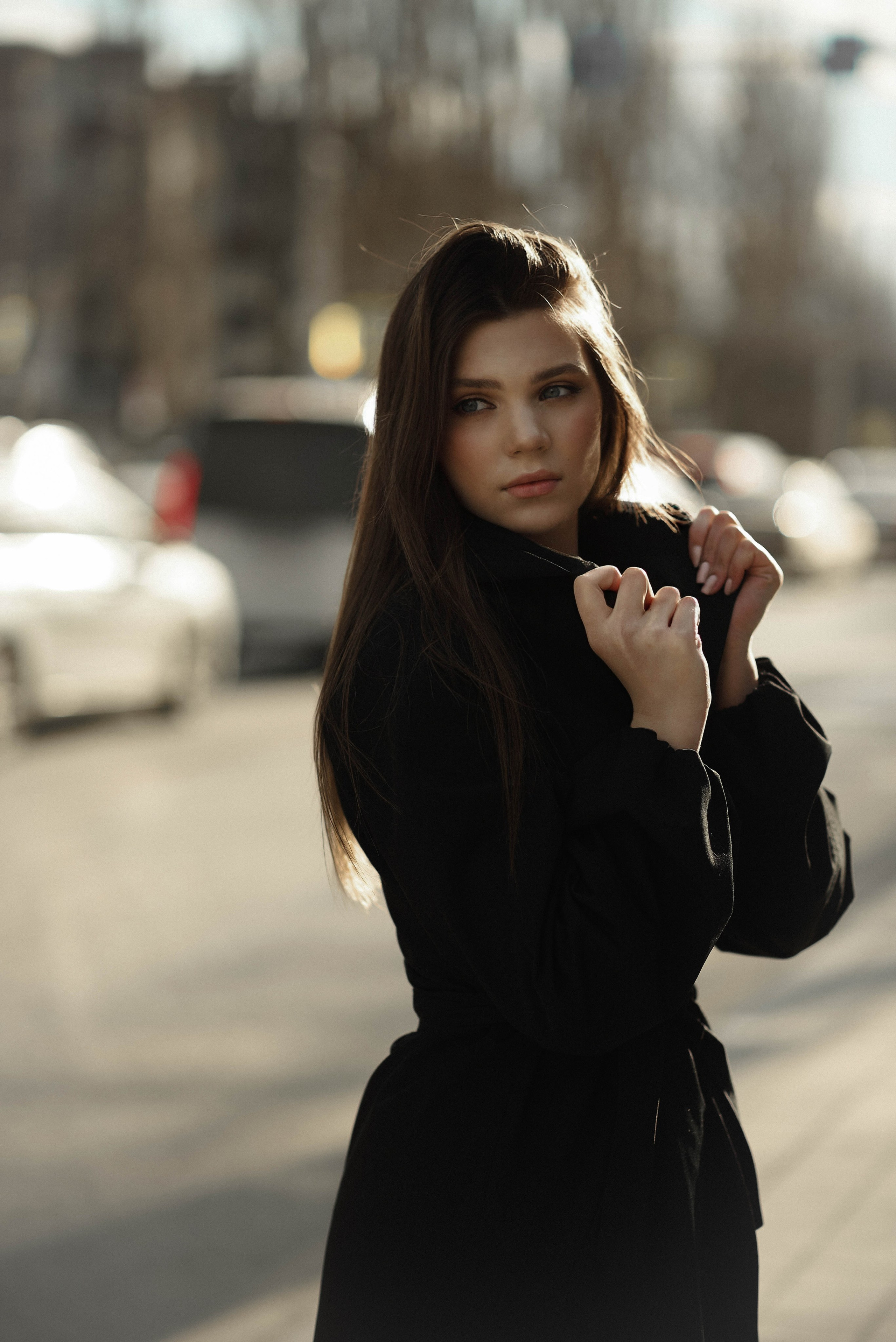 Street foto. Модель в Москве Екатерина Шаврина