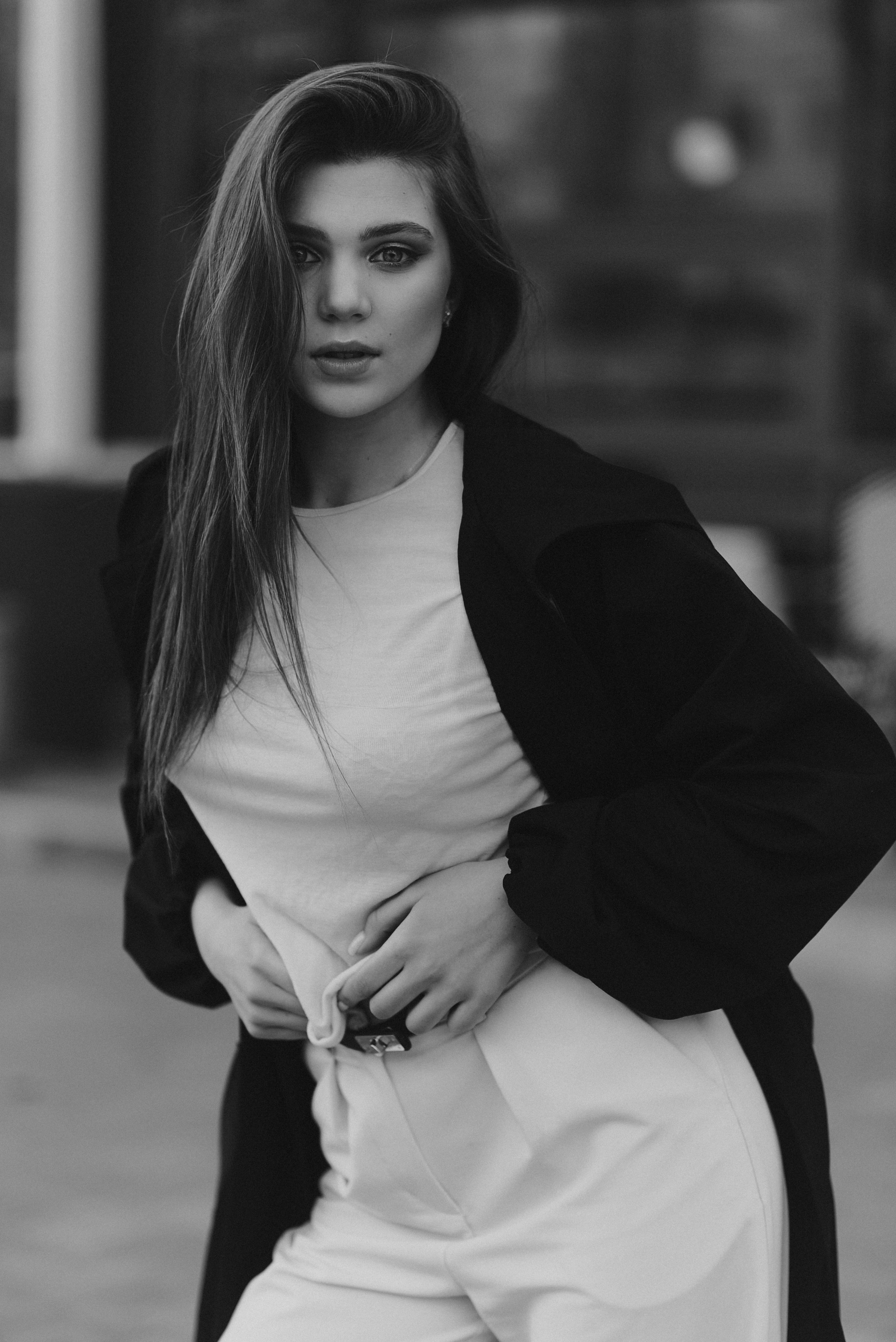Street foto. Модель в Москве Екатерина Шаврина
