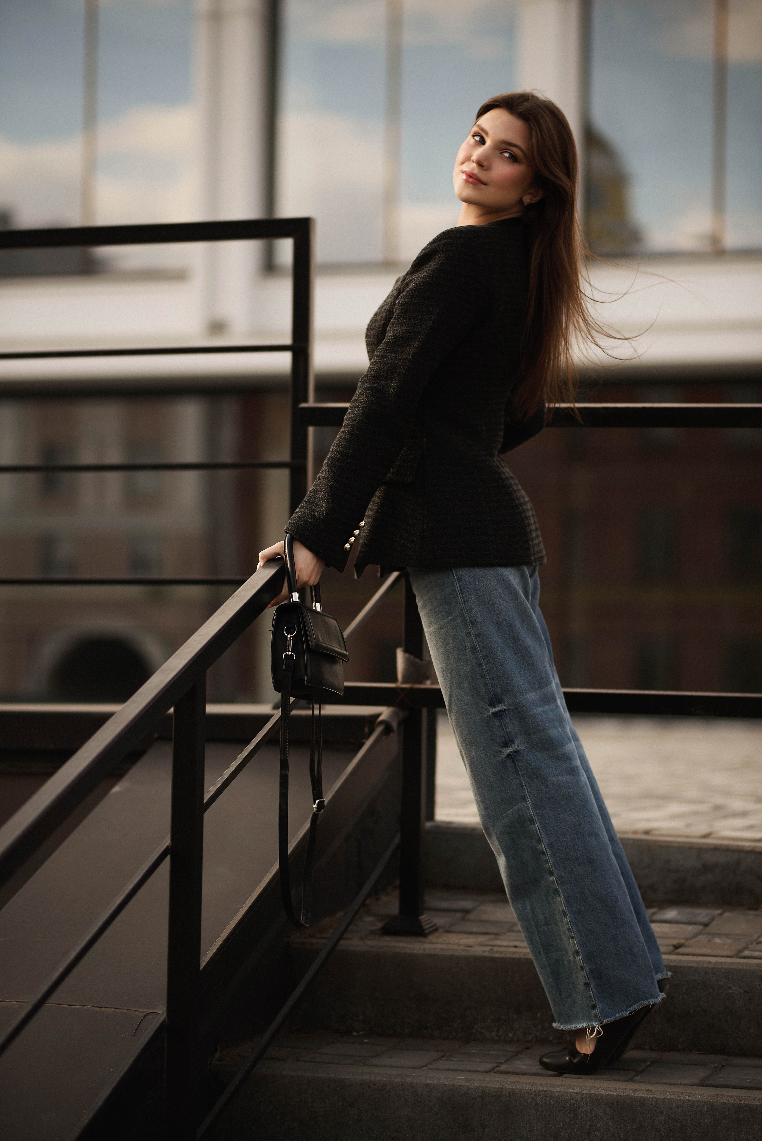 Street foto. Модель в Москве Екатерина Шаврина