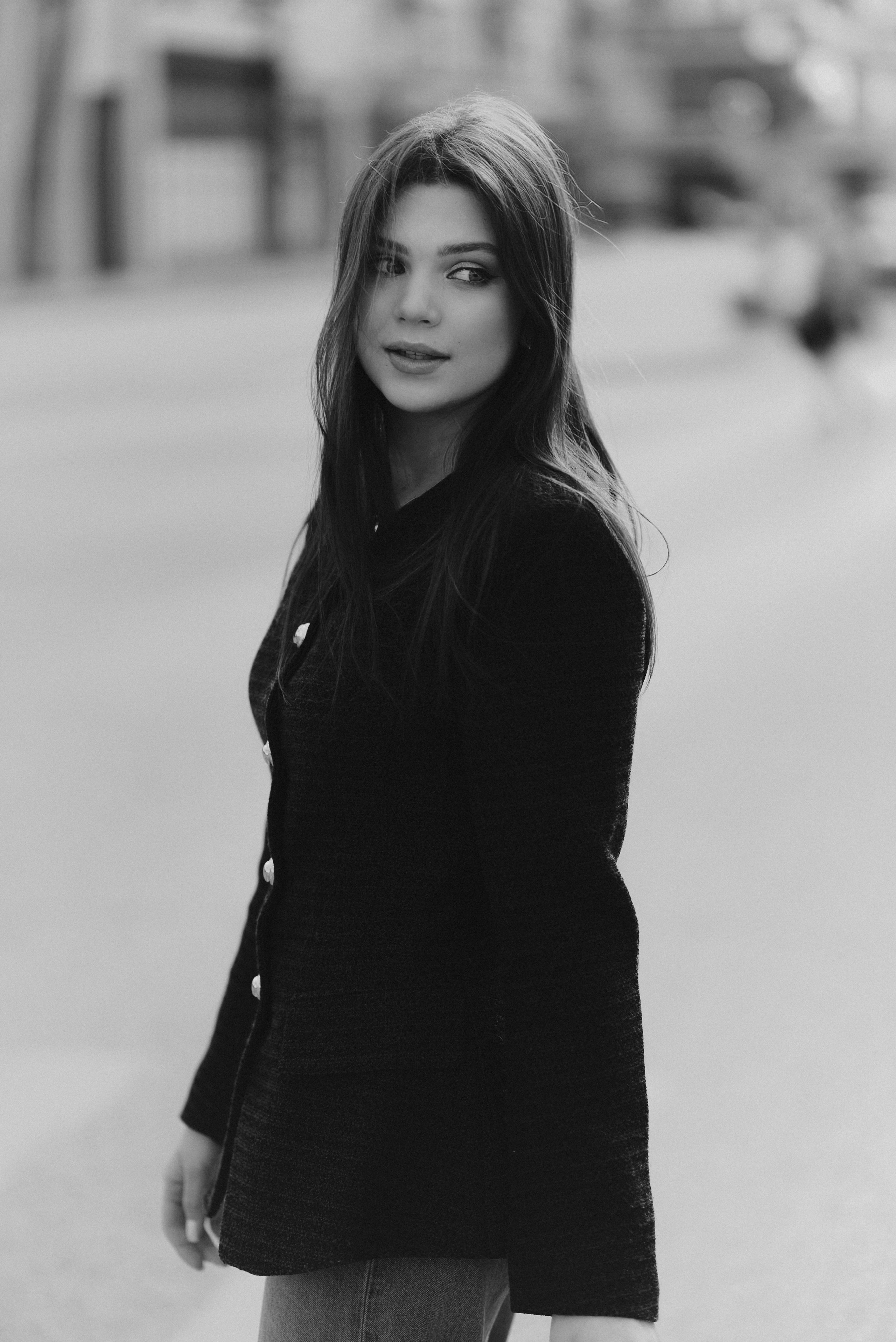 Street foto. Модель в Москве Екатерина Шаврина
