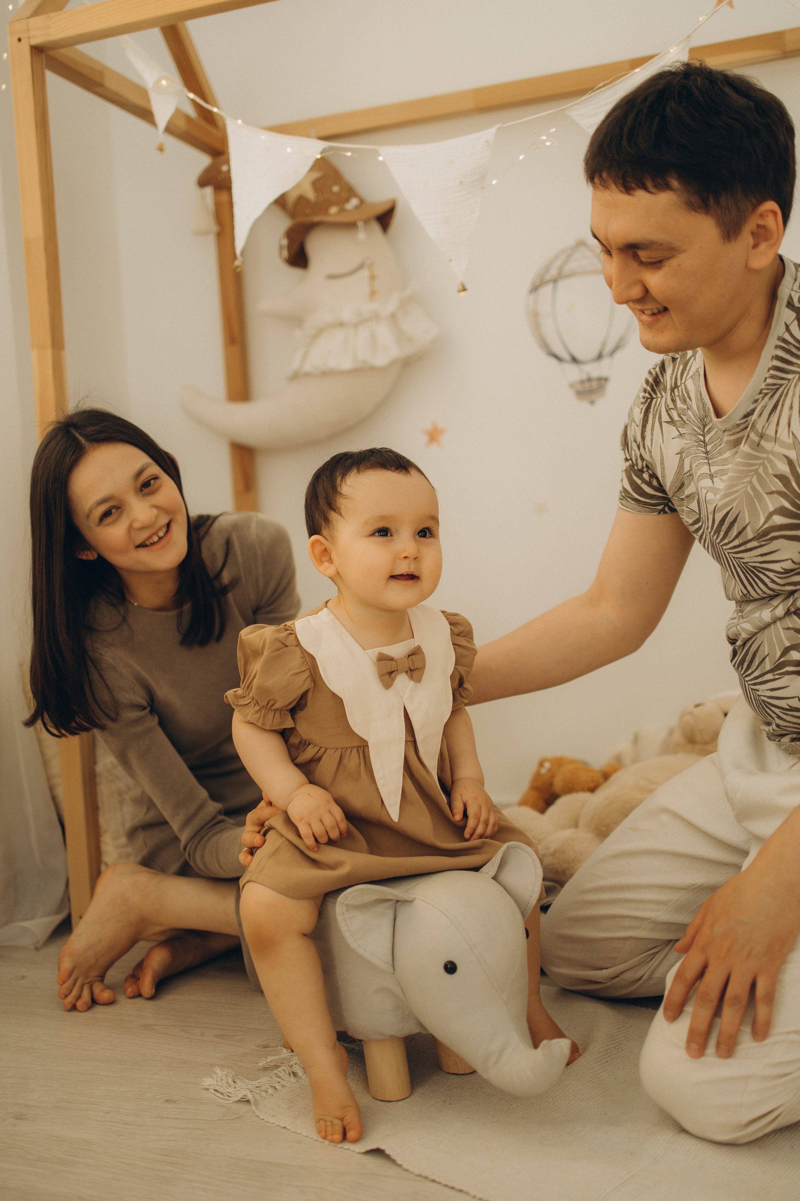 1 годик Ляйсан. Семейный фотограф в Москве Анастасия Шалда