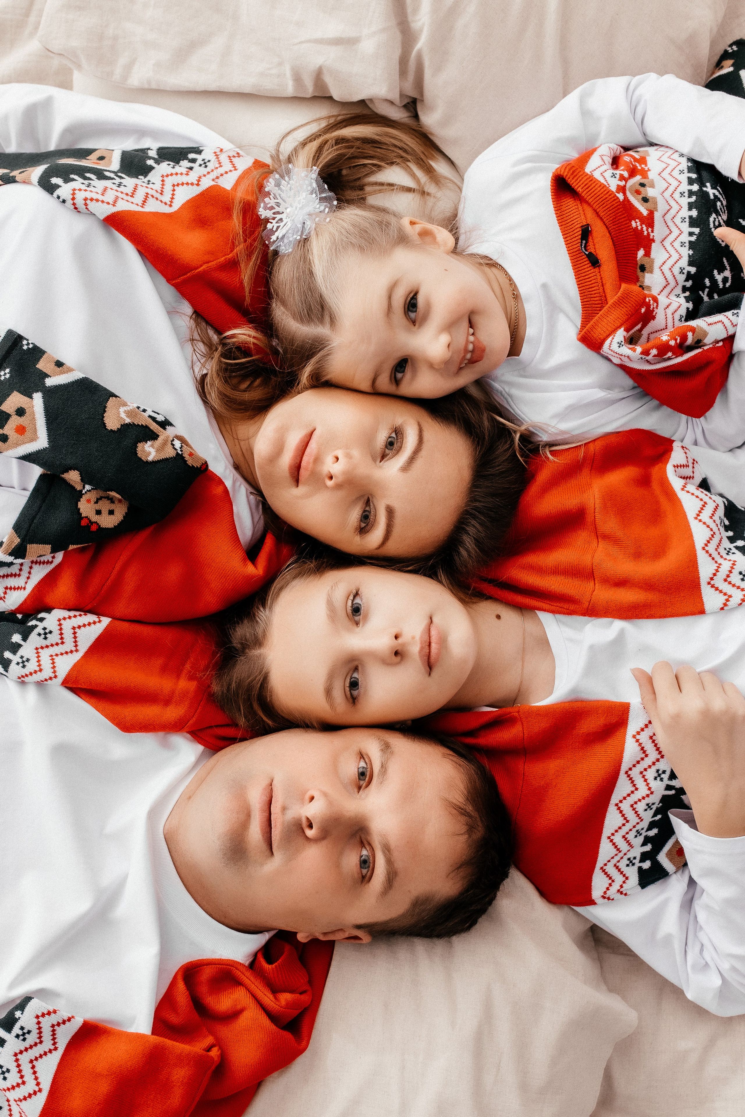 Новогодняя семейная в студии. Профессиональный фотограф, Москва |Видное Елена Елизарова