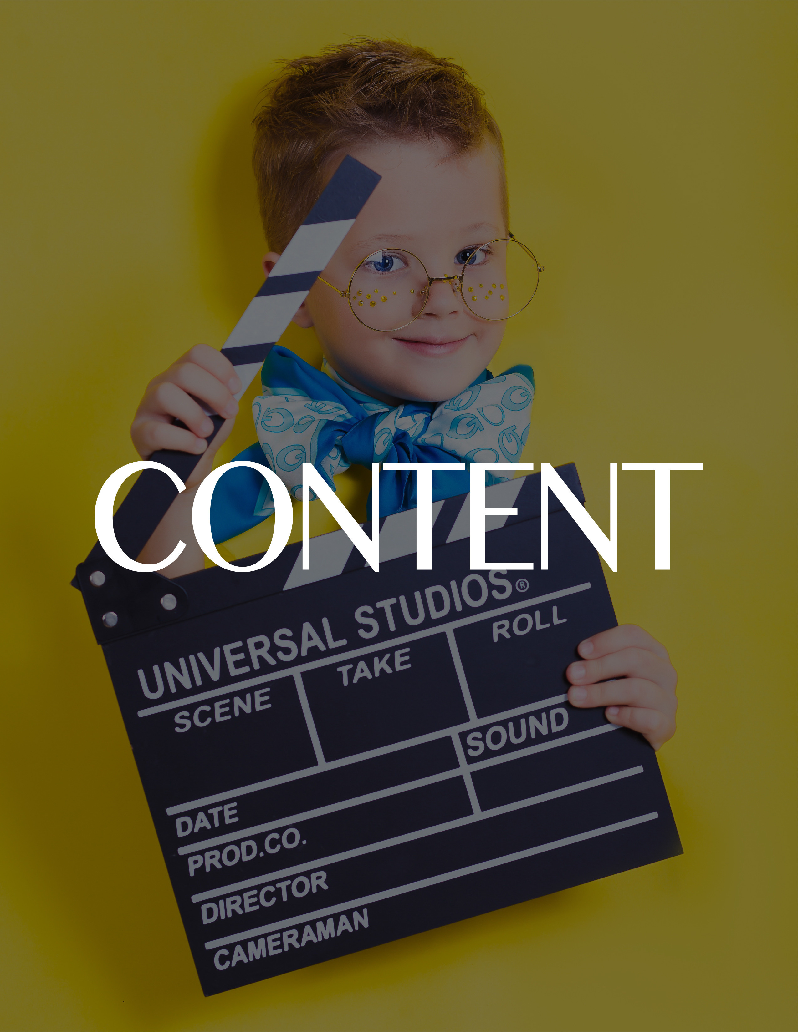 Детская фотосессия на ярком желтом фоне. Фотограф в Подольске — Мария Бучнева