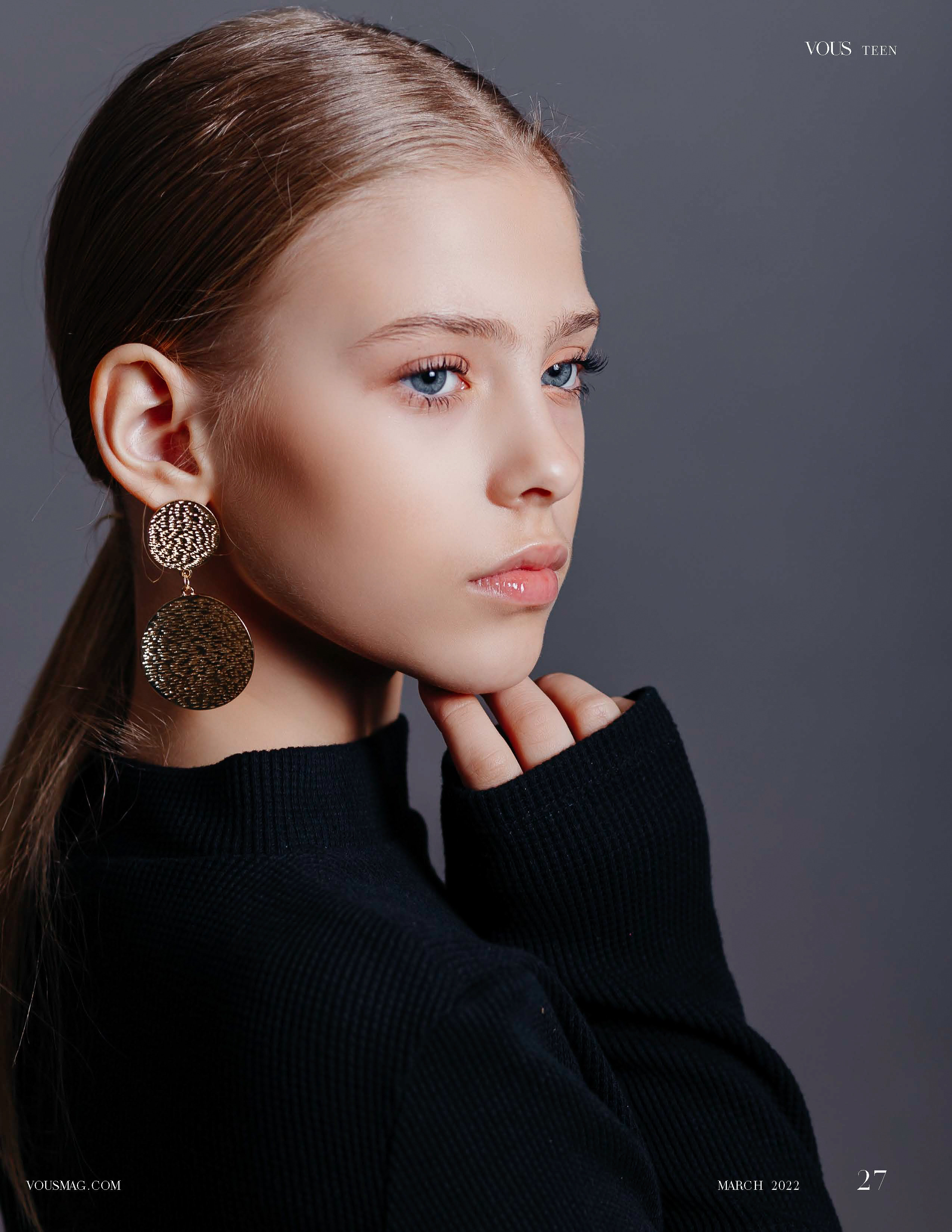 Детский портрет тотал блек. Фотограф в Подольске — Мария Бучнева