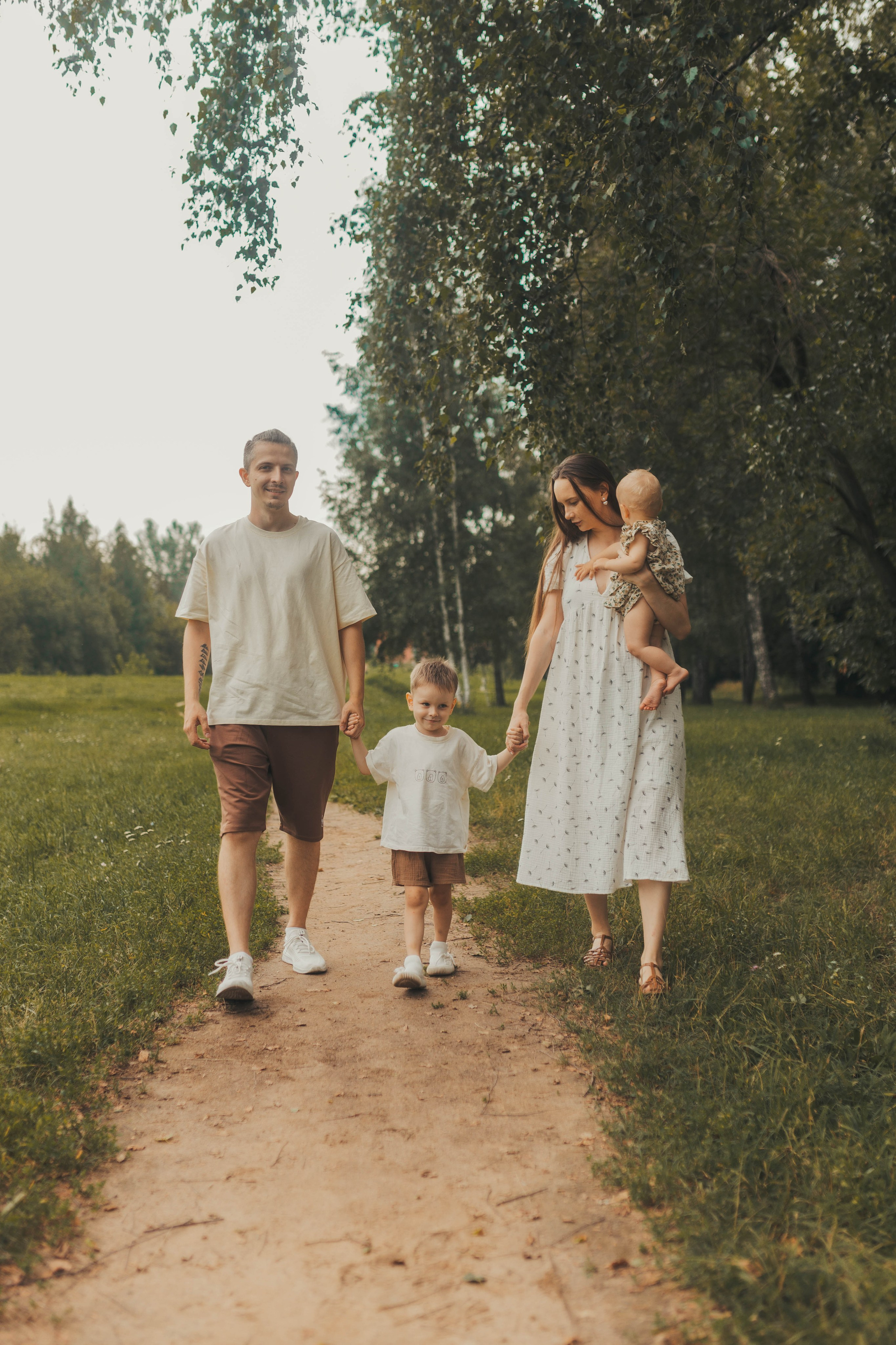 Лена с семьей. Семейный фотограф Алина Демидова. Королев