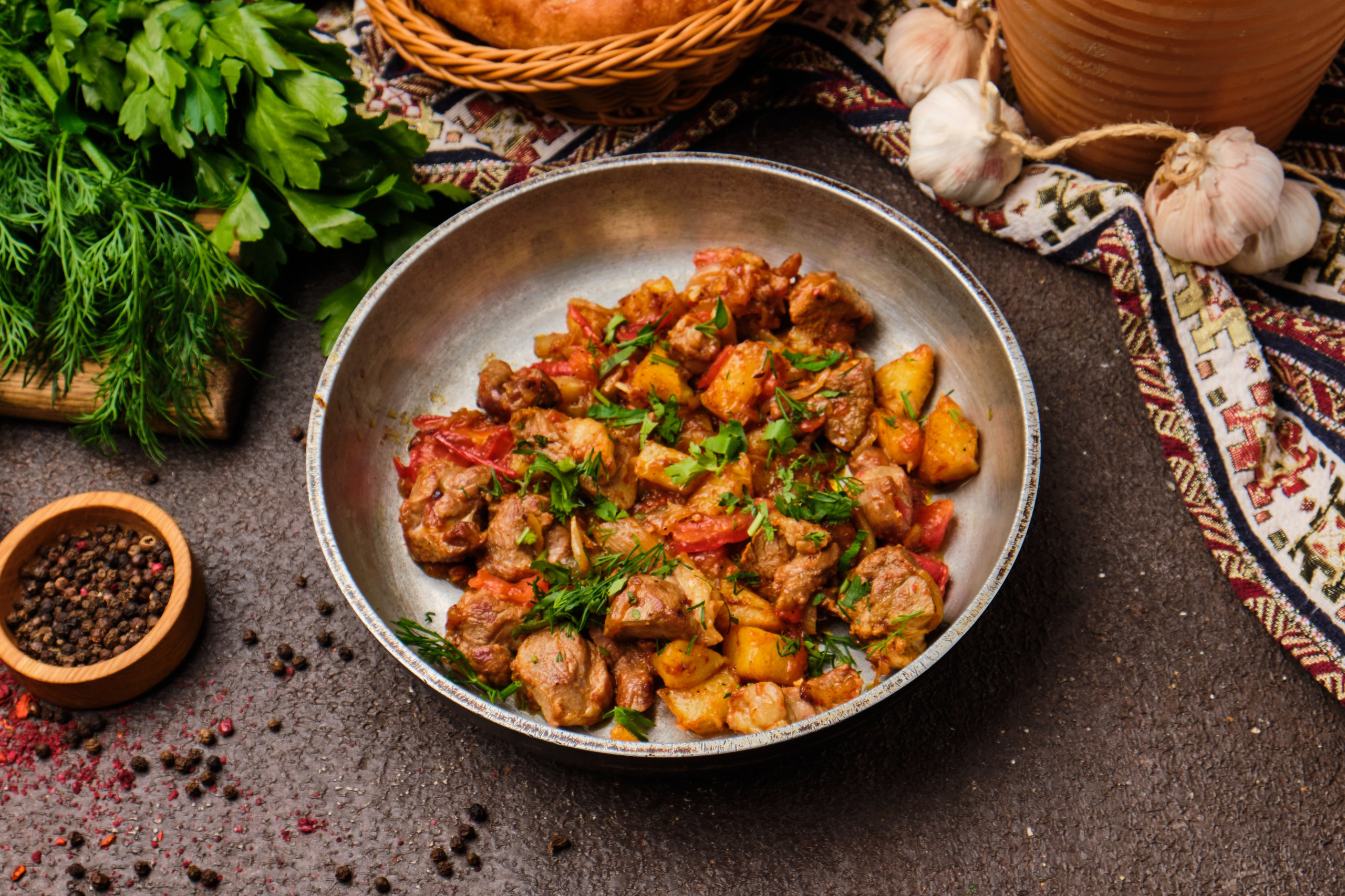 Food Photography of Azerbaijani Cuisine | Photographer for Restaurants Tbilisi. Commercial Photographer Tbilisi | Food & Product Photography | Vitaly Gorbachev