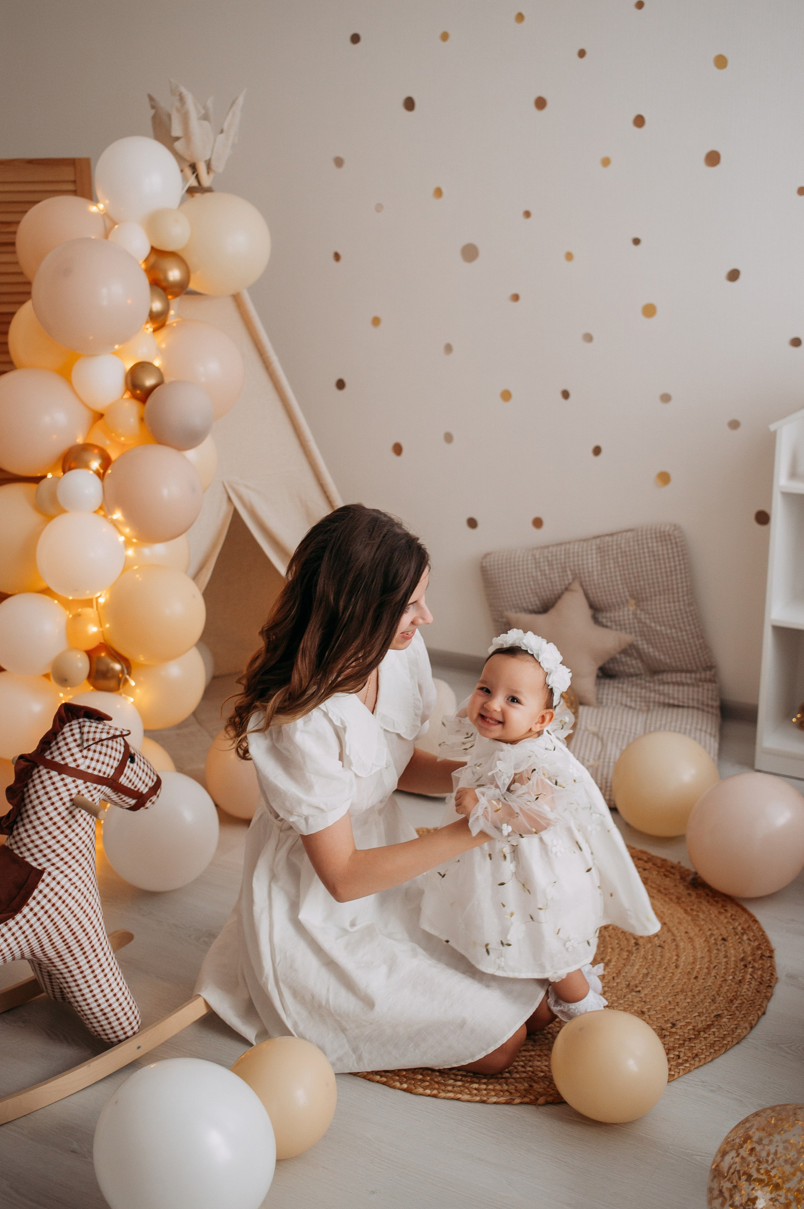 1 годик малышке. Фотограф в Санкт-Петербурге Гарипова Валерия