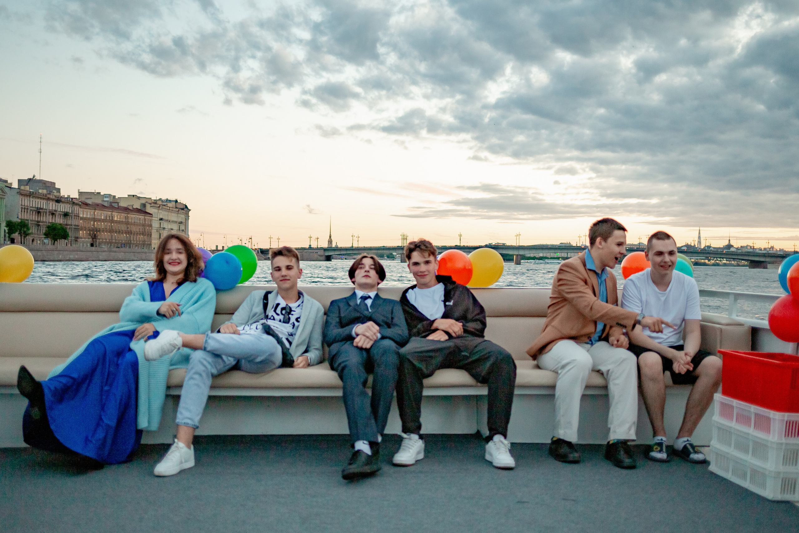 Выпускной на корабле «Грация». Фотограф в Санкт-Петербурге Чумаков Семен