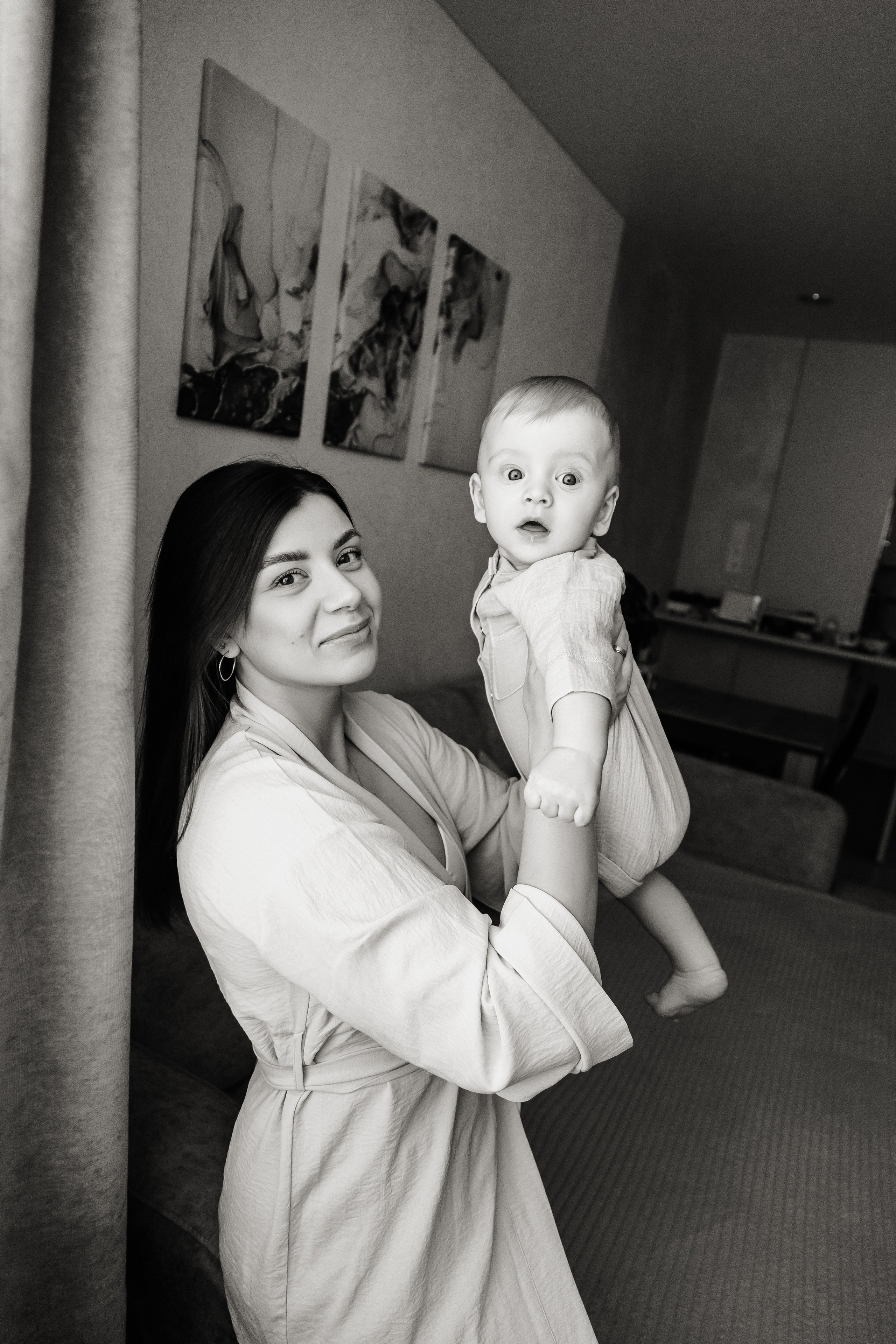 Домашняя съемка мамы с малышом Екатеринбург. ТОПовый фотограф новорожденных newborn и беременности, Екатеринбург