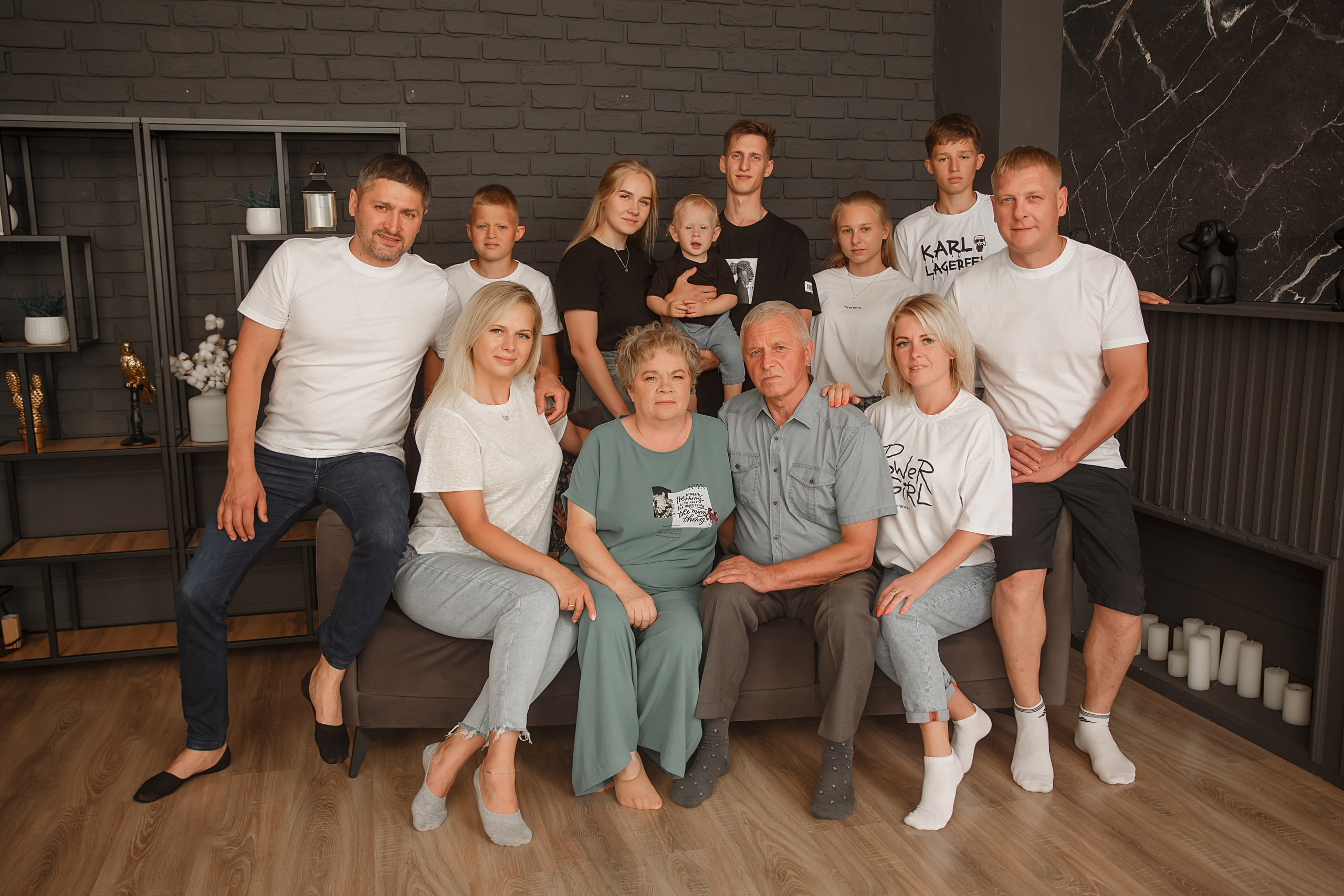 Семейная съемка в студии. Свадебный, семейный и детский фотограф Набережные Челны