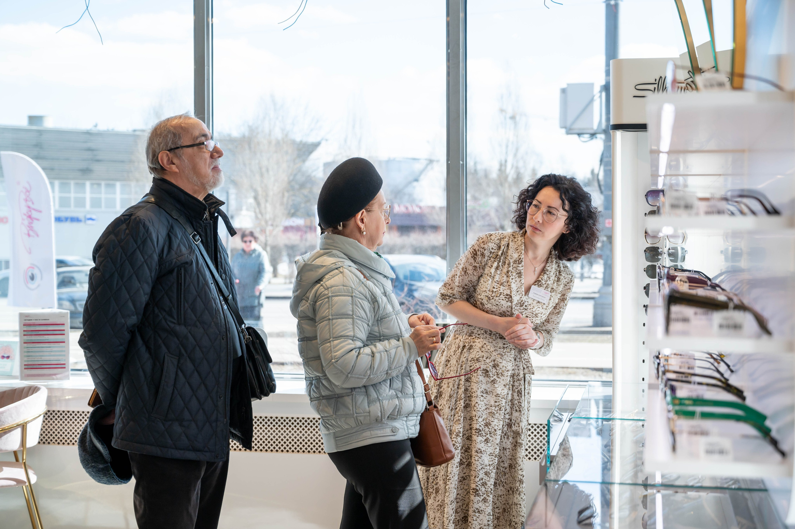 Съёмка открытия оптики