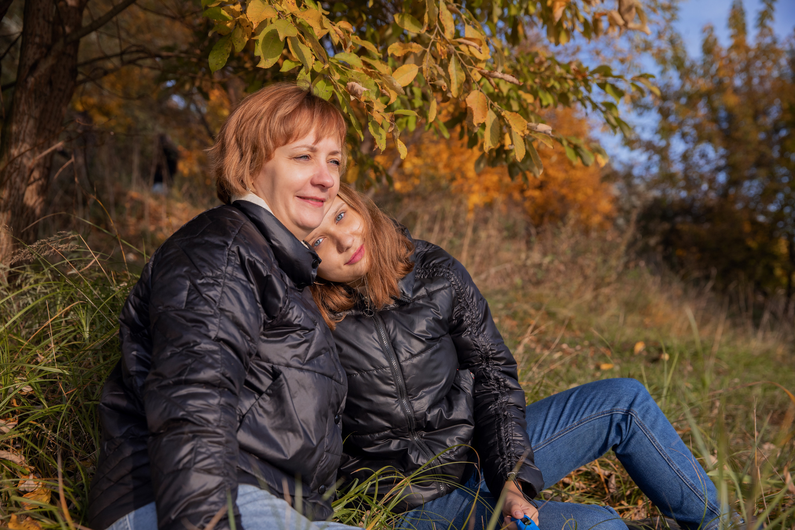 В осеннем парке