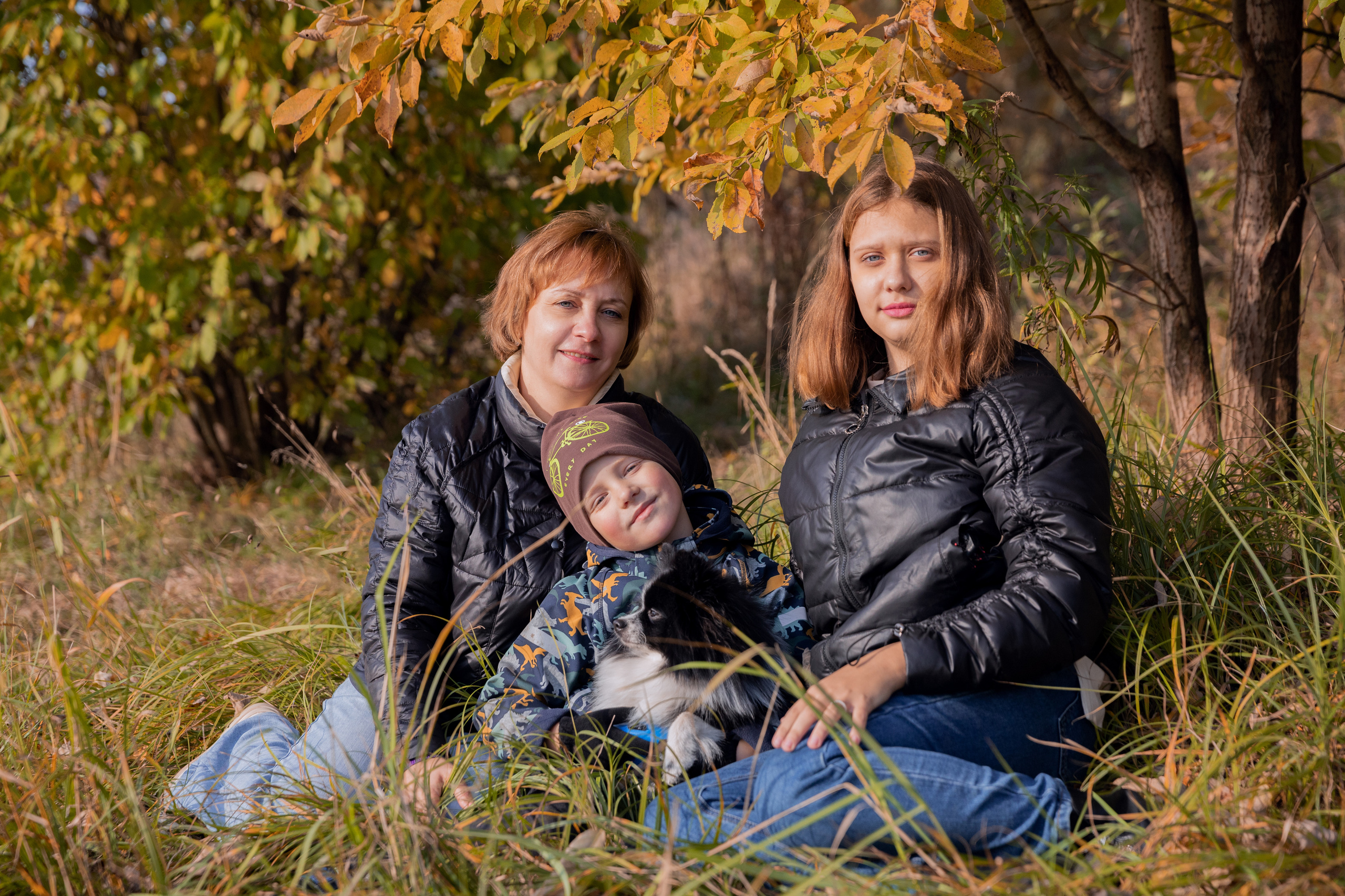 В осеннем парке