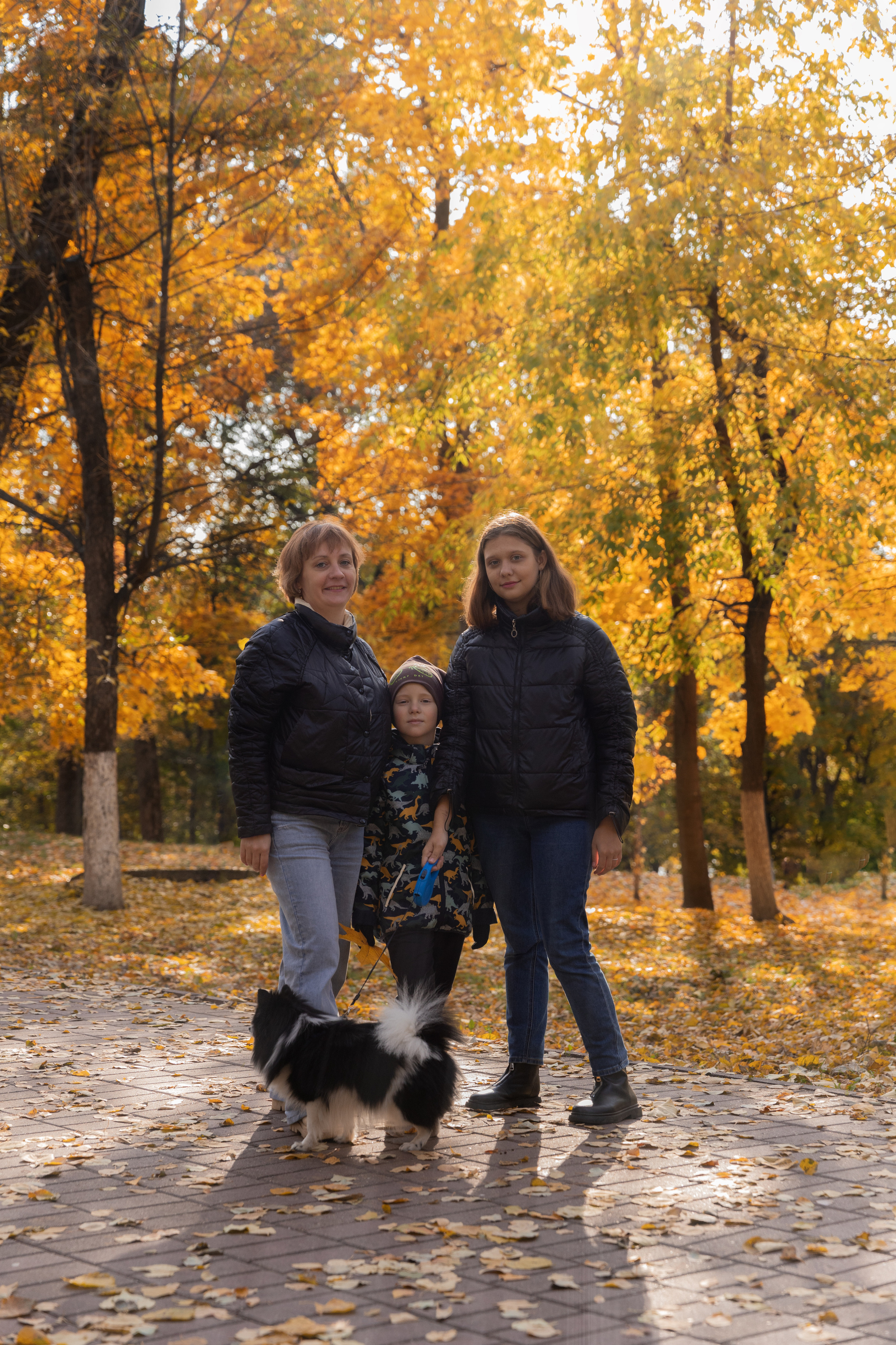 В осеннем парке