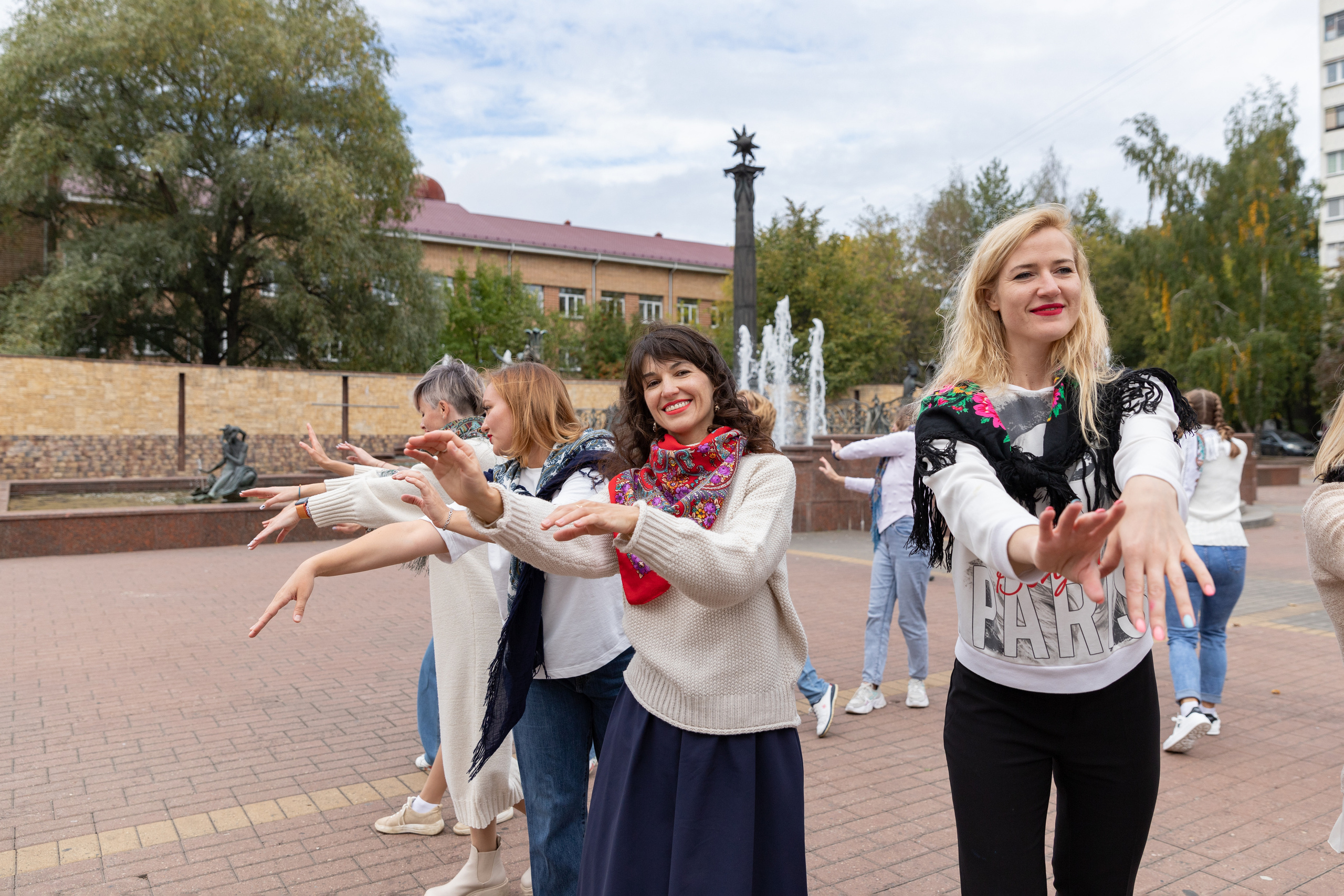 Фотосъемка Флешмоба #Мамы_танцуют