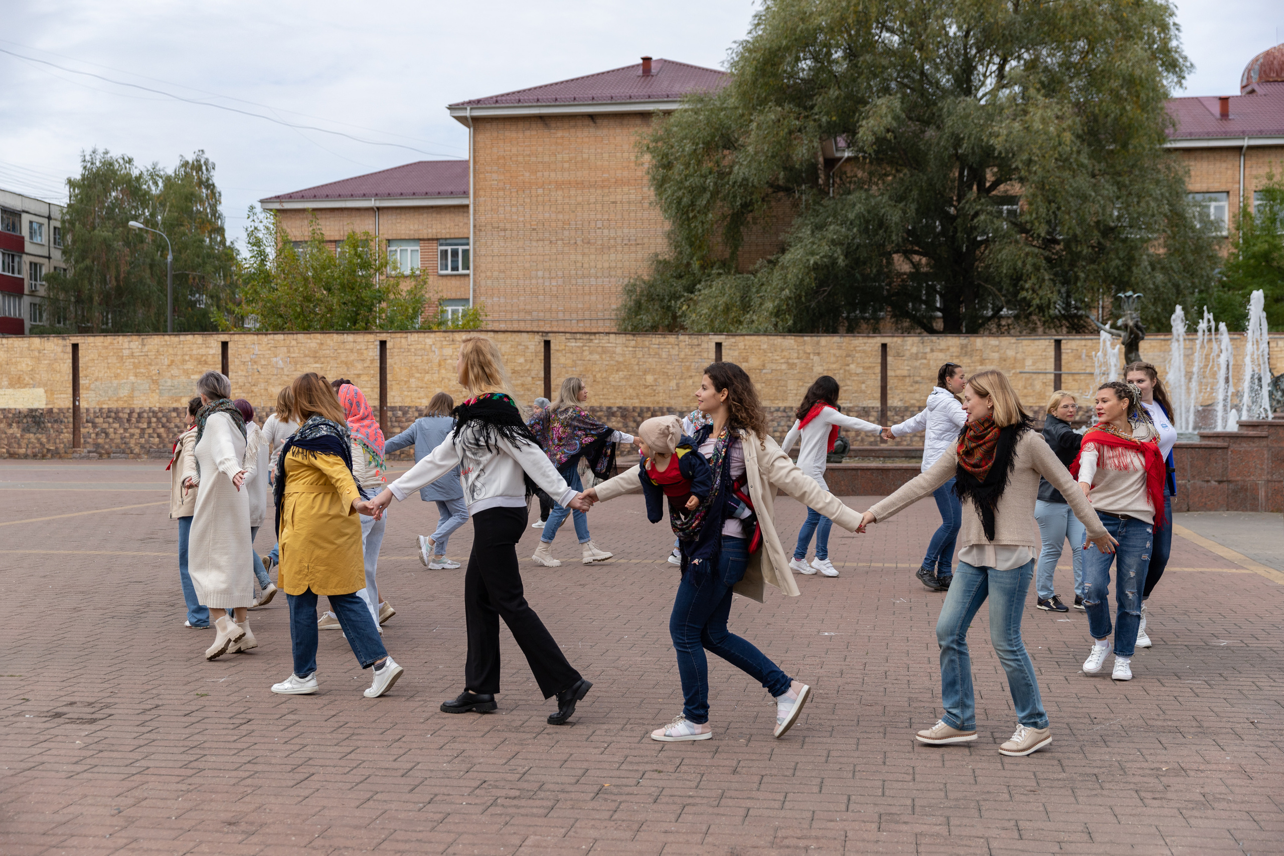 Фотосъемка Флешмоба #Мамы_танцуют