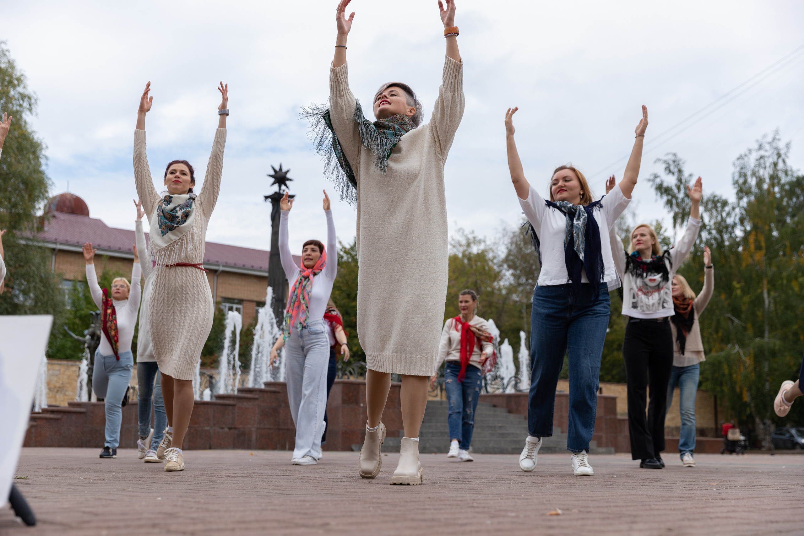 Фотосъемка Флешмоба #Мамы_танцуют